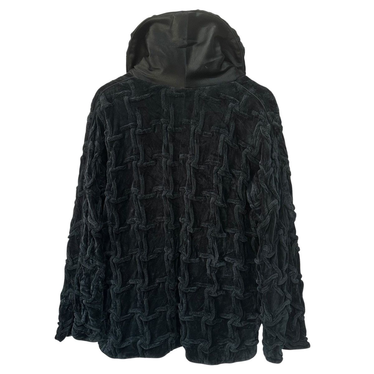 Giorgio Armani Vintage GIORGIO ARMANI Quilted Velvet Jacket Made in Italy Size M / US 6-8 / IT 42-44 - 2 Thumbnail