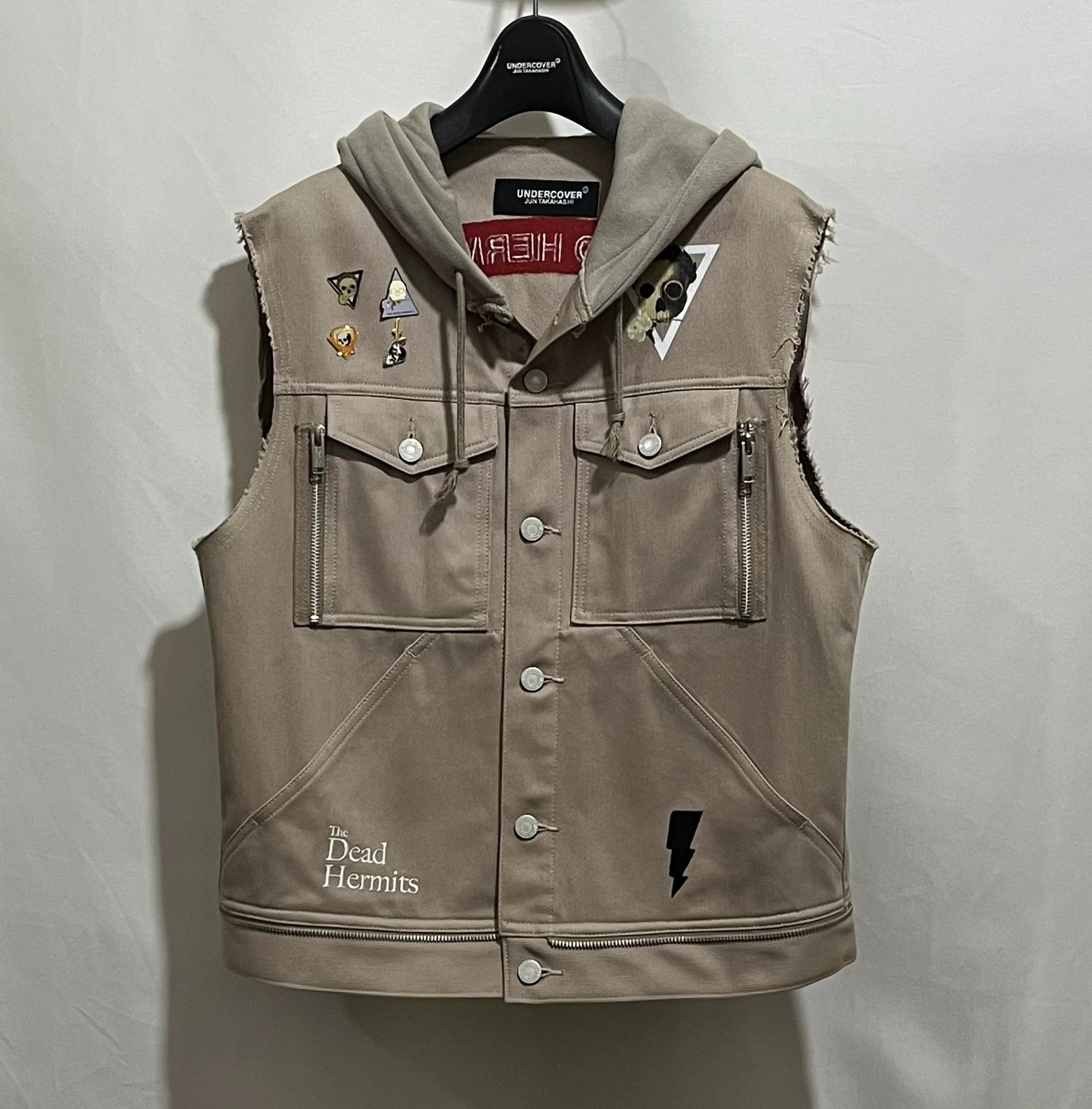 Undercover Undercover 19ss Skull Vest Hoodie 2 Size US M / EU 48-50 / 2 - 1 Thumbnail