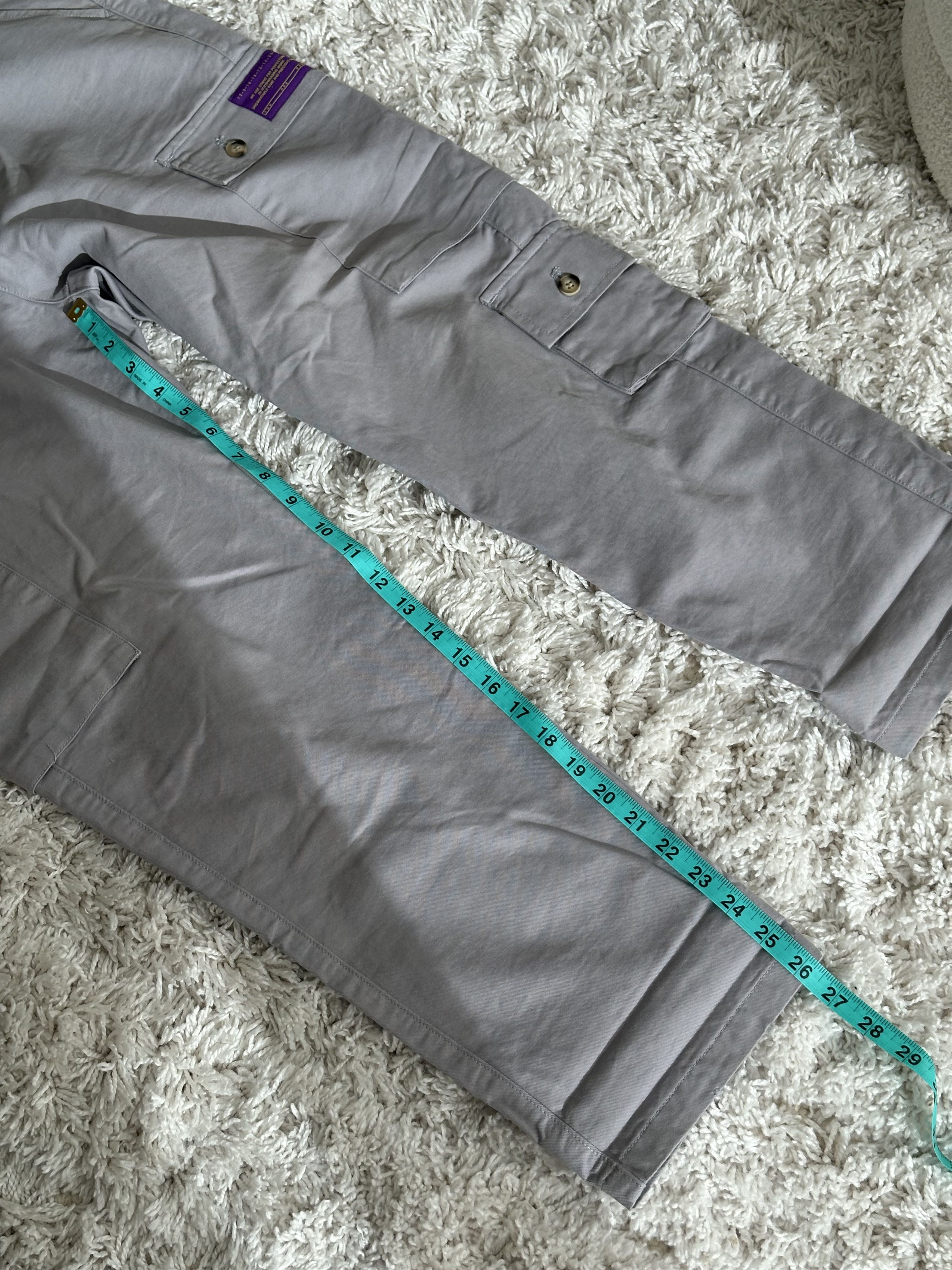 Other Gray 34W Cargo Pants Mens Korean Streetwear Hip Hop Techwear Size US 34 / EU 50 - 5 Thumbnail