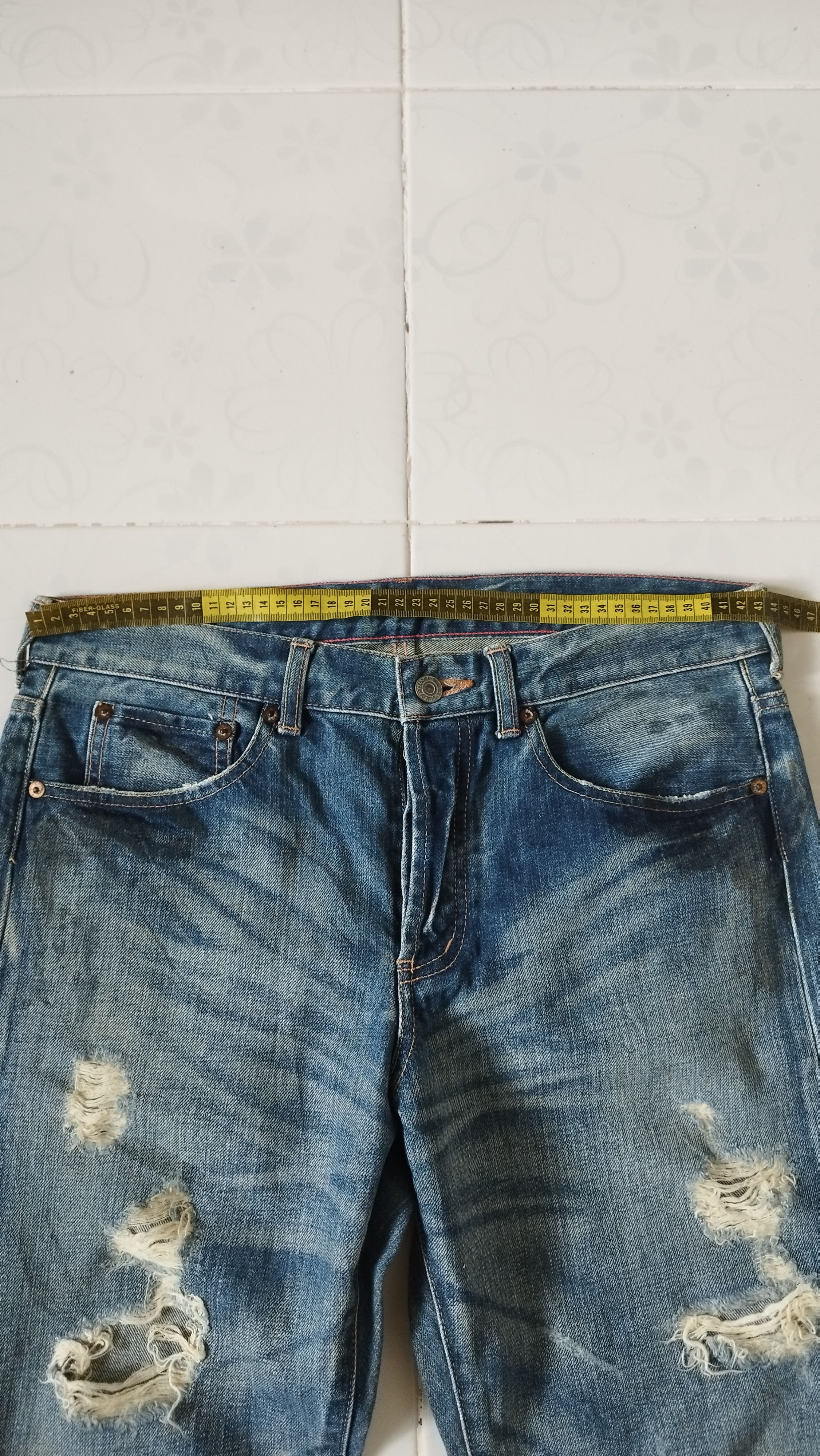 Hysteric Glamour SOUL OF FREEDOM distressed Size US 34 / EU 50 - 13 Thumbnail