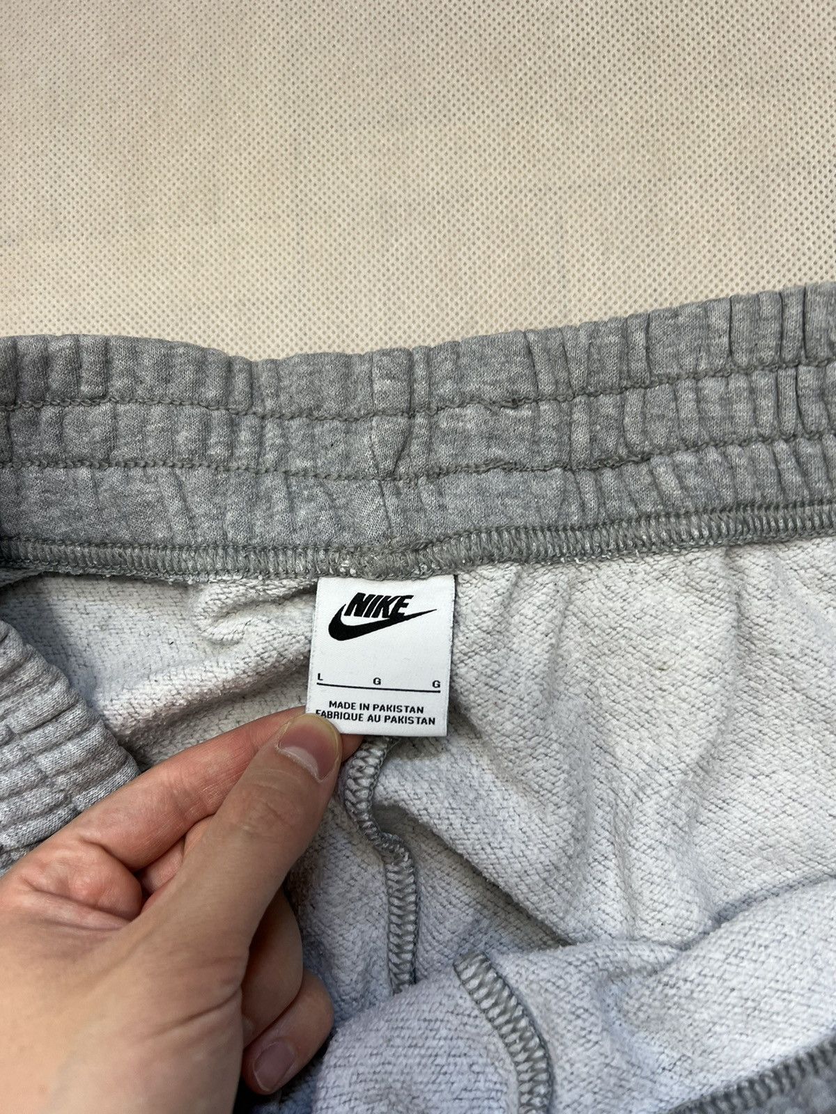 Nike Baggy Pants Nike small logo y2k grey Size US 34 / EU 50 - 3 Thumbnail