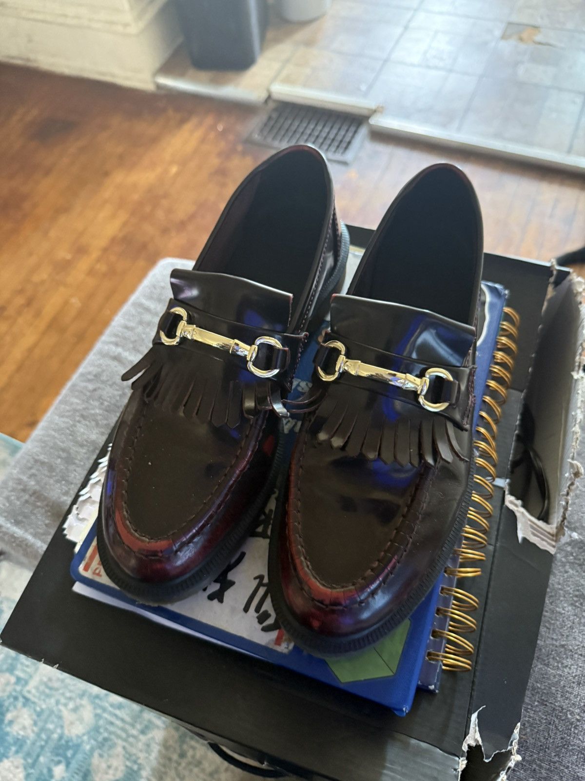 Dr. Martens DrMartens ADRIAN SNAFFLE SMOOTH LEATHER KILTIE LOAFERS Size US 9 / IT 39 - 2 Thumbnail