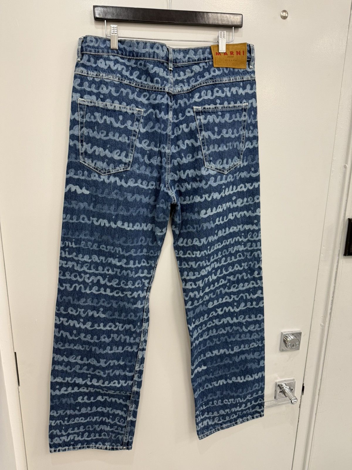 Marni Marni Blue Denim Jeans Size US 34 / EU 50 - 5 Thumbnail
