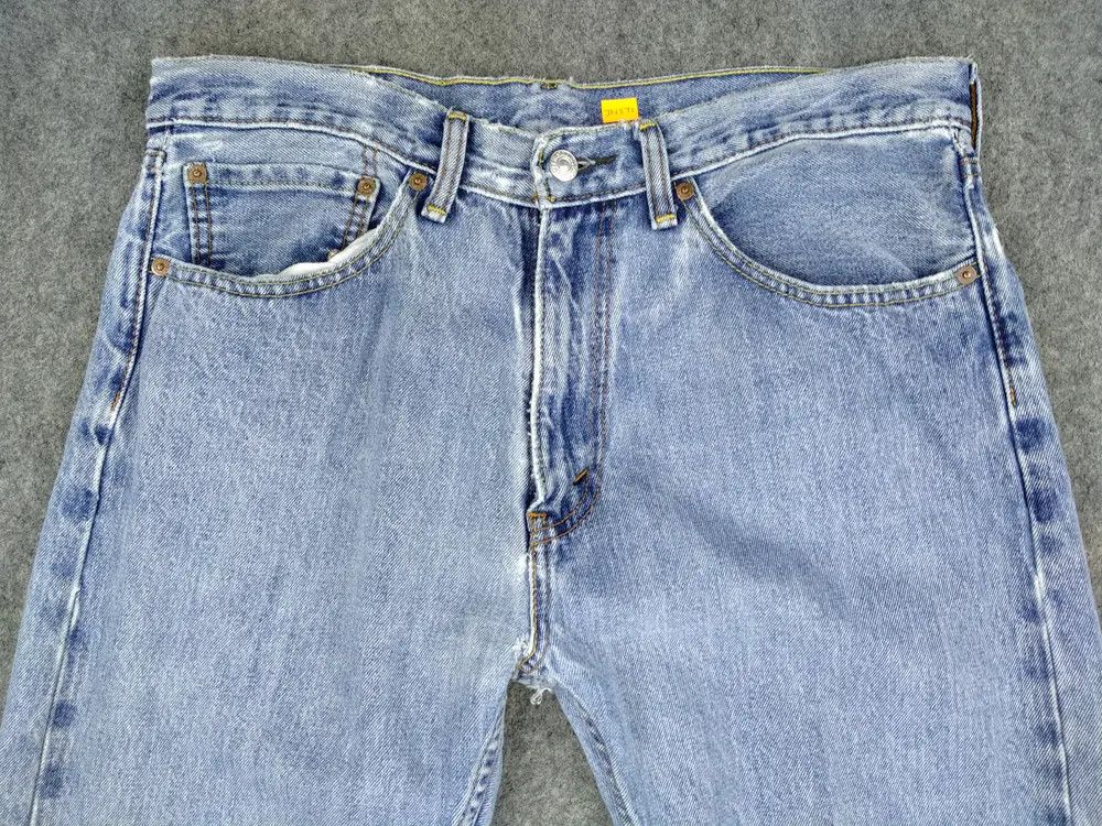 Levi's Blue Wash Levi's 505 Denim 34x29 -JN372 Size US 34 / EU 50 - 3 Thumbnail