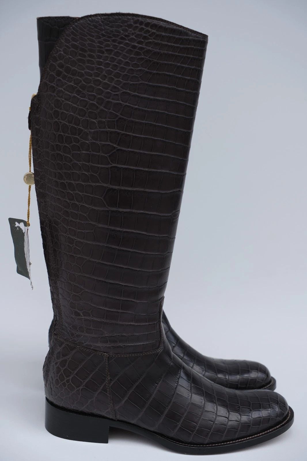Loro Piana SUPER RARE LORO PIANA Wellington Boots IT 38 US 7.5 Size US 8 / IT 38 - 4 Thumbnail