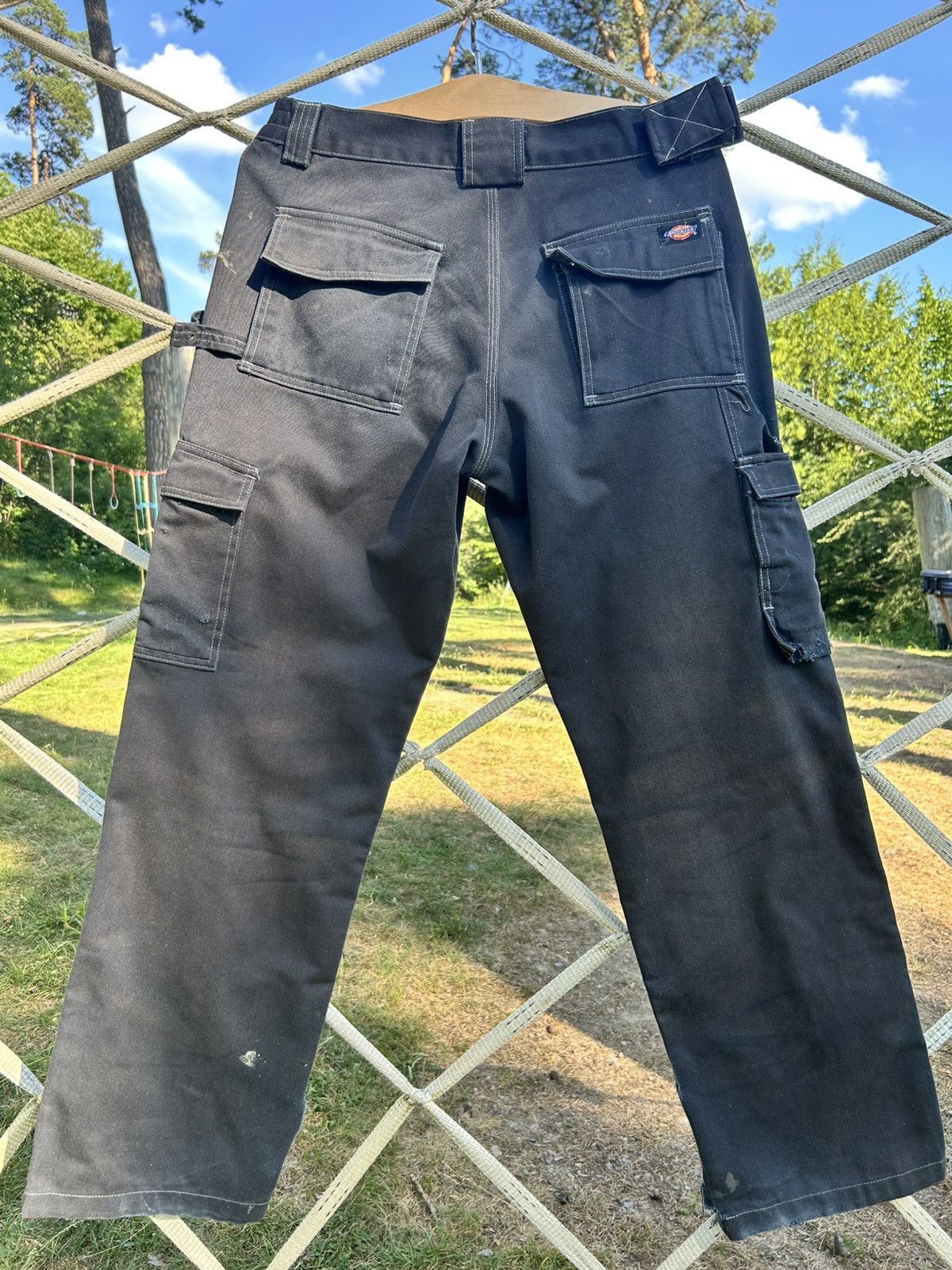 Dickies Dickies Distressed Workwear Heavy Duty Doubleknee Carpenter Size US 33 - 6 Thumbnail