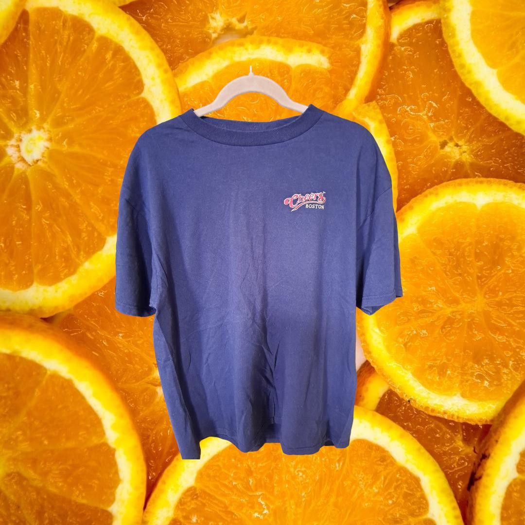Delta Delta Pro Weight Cheers Boston Embroidered Tee- Shirt Size L Size US L / EU 52-54 / 3 - 1 Thumbnail