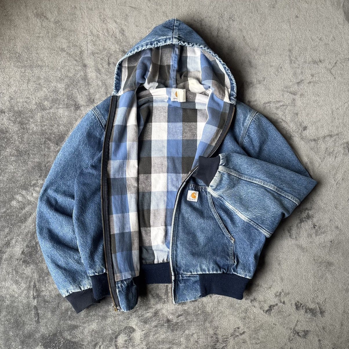 Carhartt DENIM CARHARTT ACTIVE JACKET Size US L / EU 52-54 / 3 - 2 Thumbnail