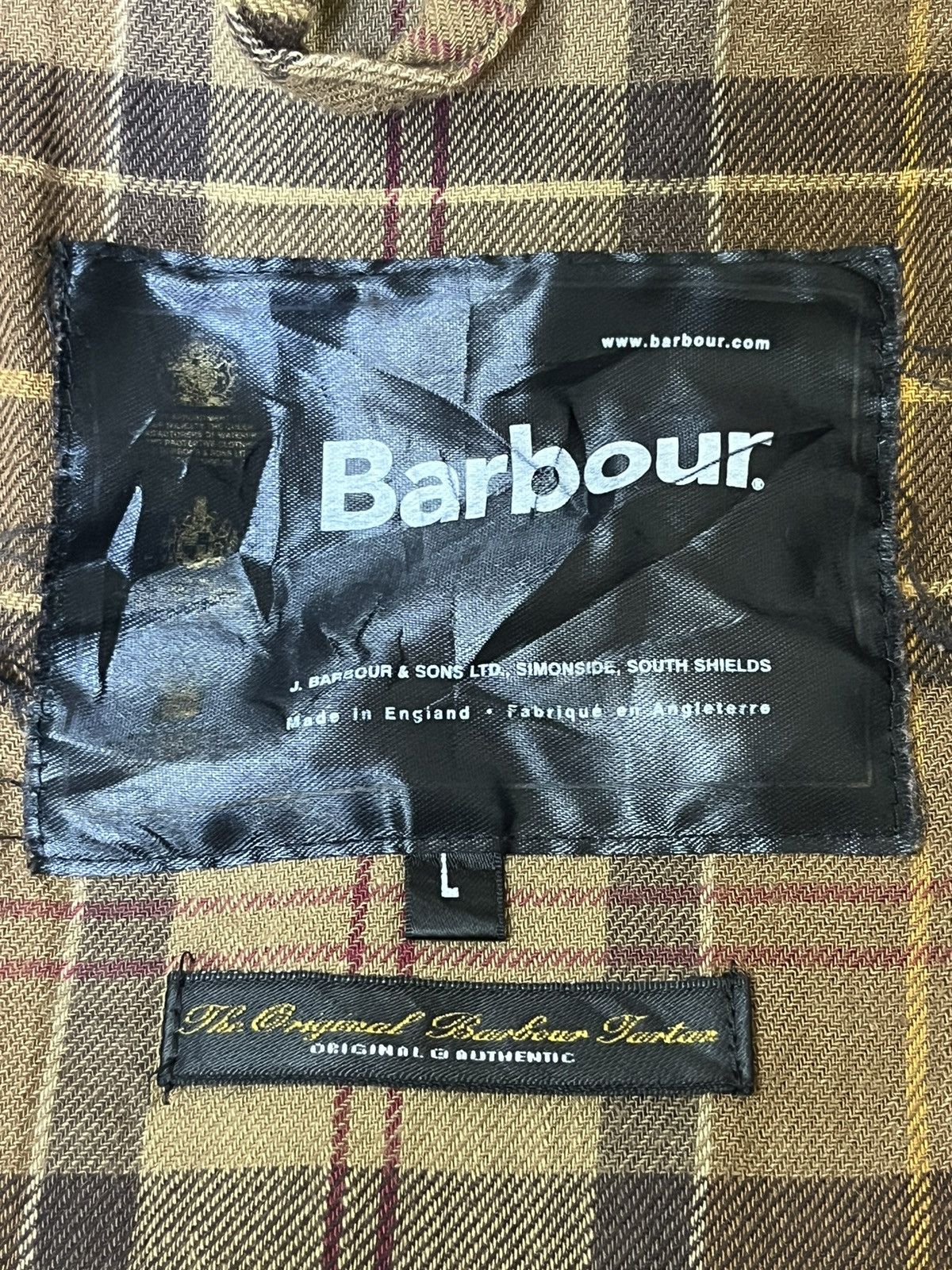 Barbour SICK🔥BARBOUR SYLKOIL WAXED COTTON MENS UTILITY JACKET Size US L / EU 52-54 / 3 - 16 Thumbnail