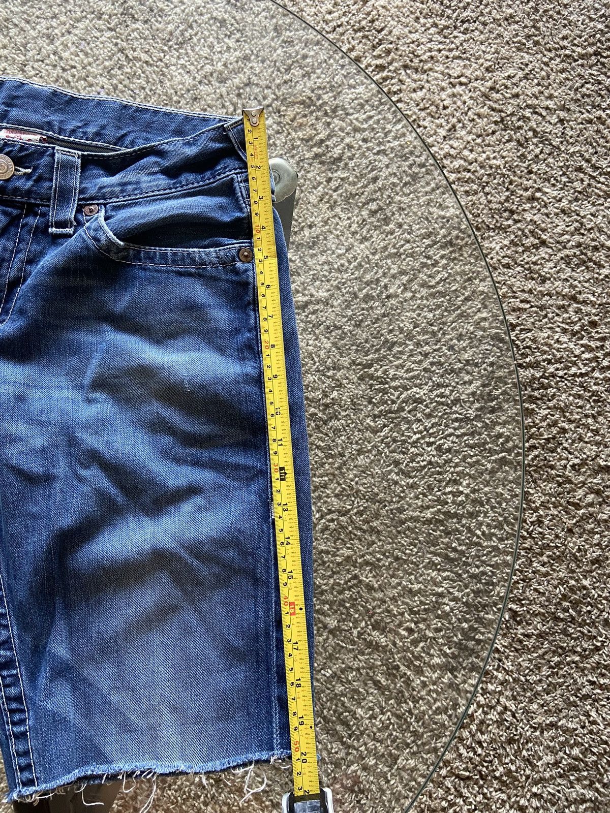 True Religion True Religion Ricky Jeans Cropped Denim Shorts Size US 32 / EU 48 - 3 Thumbnail