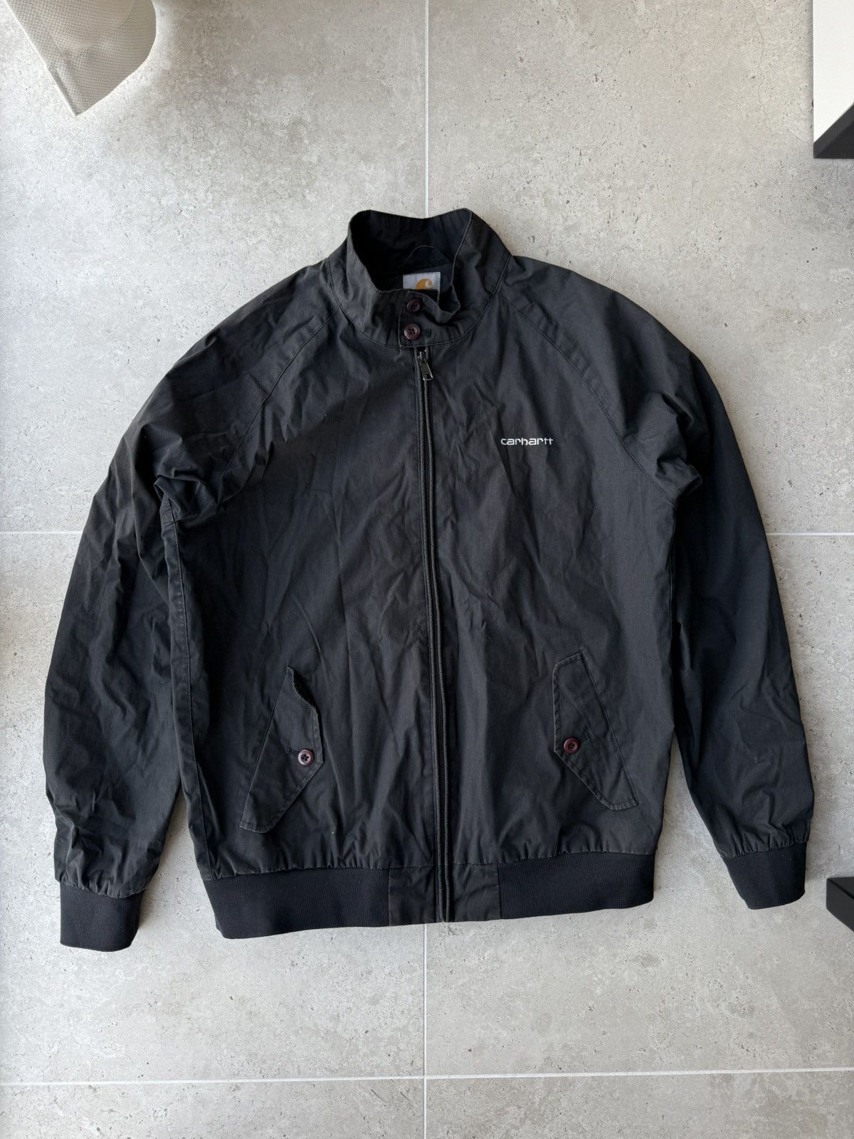 Carhartt Carhartt Vintage Rude Jacket Washed Distressed Faded Hype Size US L / EU 52-54 / 3 - 1 Thumbnail