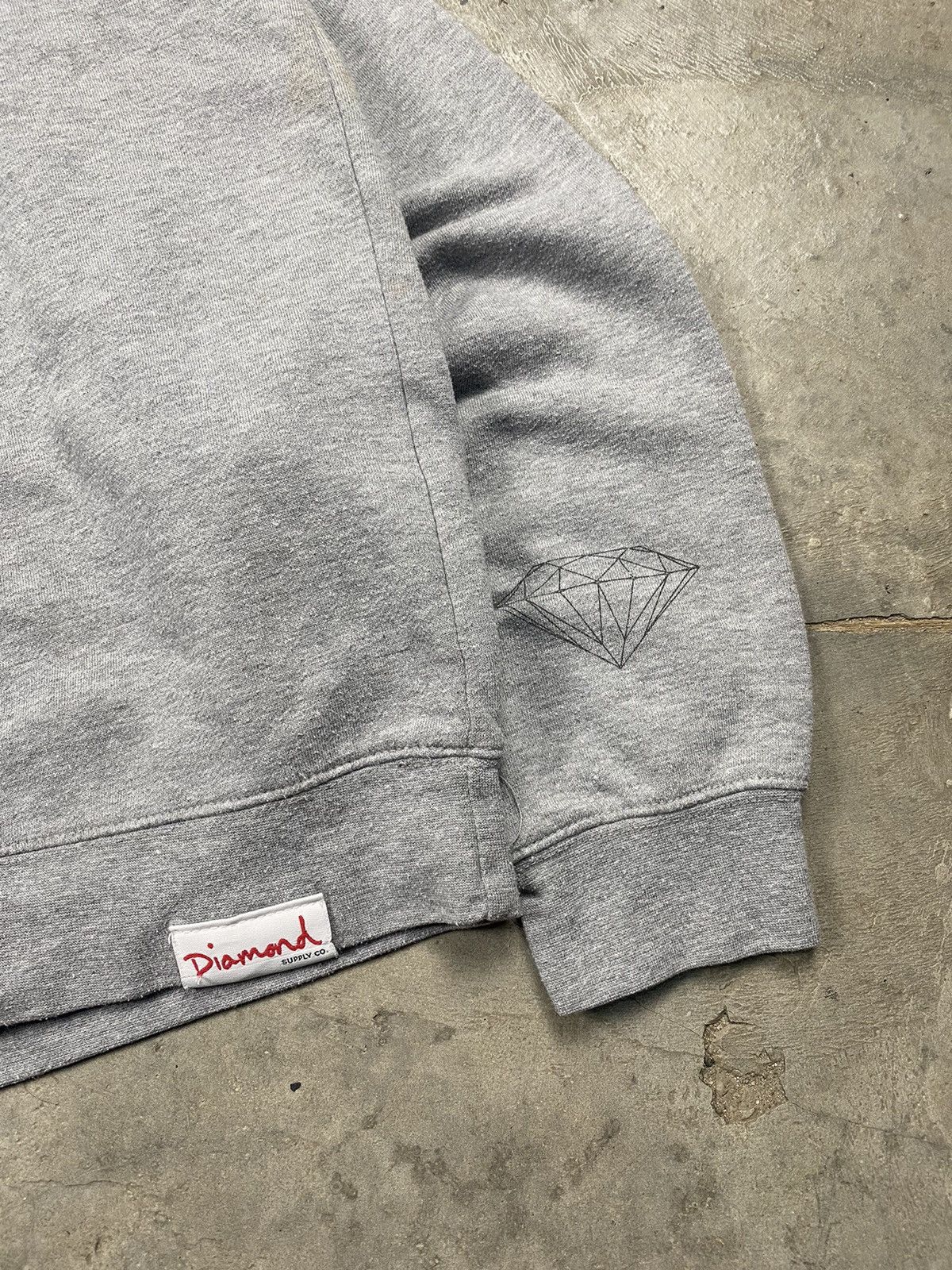 Diamond Supply Co. × Vintage y2k Diamond Supply Co Camo Crewneck Size US L / EU 52-54 / 3 - 2 Thumbnail