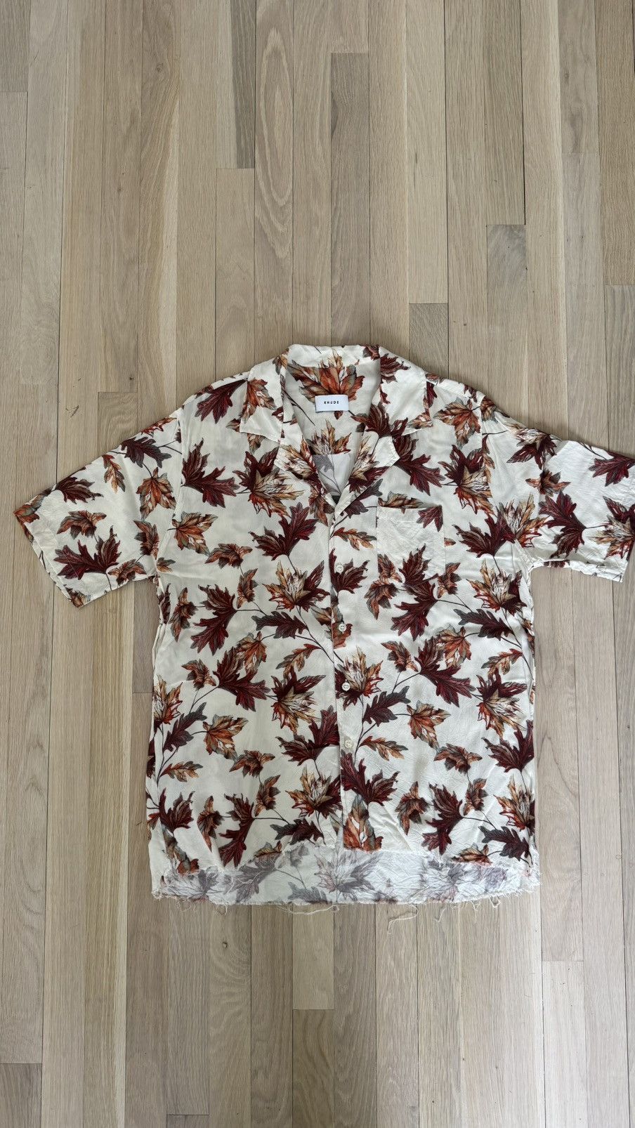 Rhude Rhude - Silk blend camp collar button up. Size US L / EU 52-54 / 3 - 1 Thumbnail
