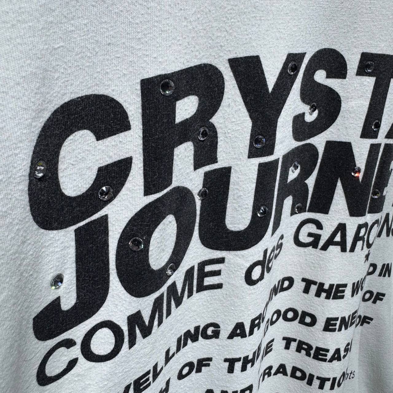 Comme des Garcons Comme Des Garcon Crystal Journey Swarovski tee Size US S / EU 44-46 / 1 - 6 Thumbnail