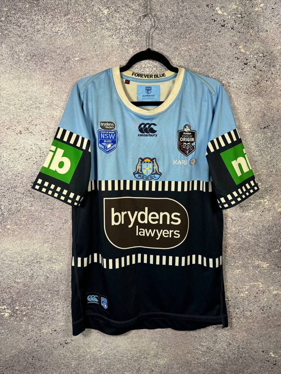 Canterbury of New Zealand New South Wales Blues State of Origin Rugby Jersey XL Size Size US XL / EU 56 / 4 - 1 Thumbnail