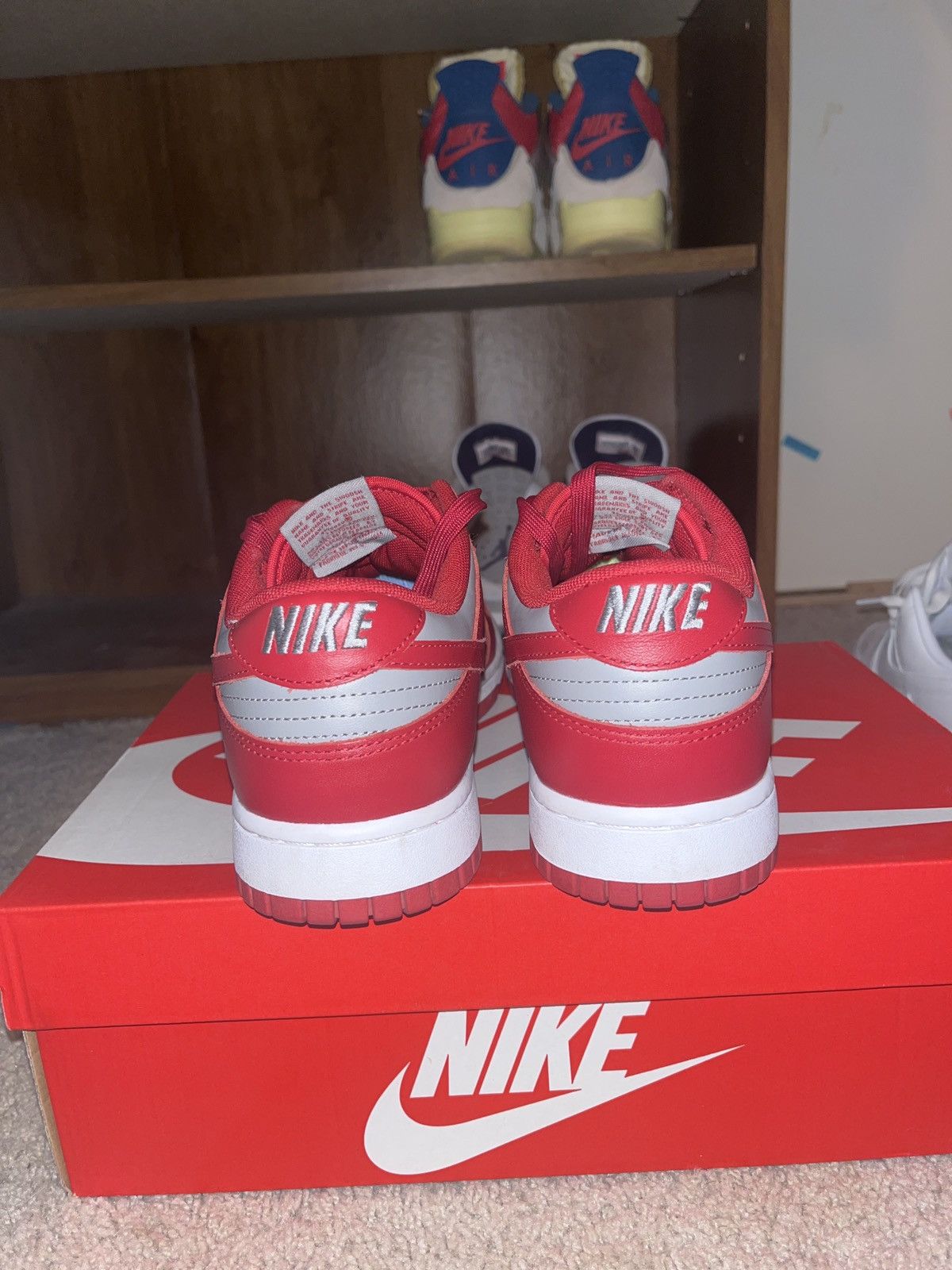 Nike Nike dunk low ‘UNLV’ 2021 Size US 10 / EU 43 - 4 Thumbnail