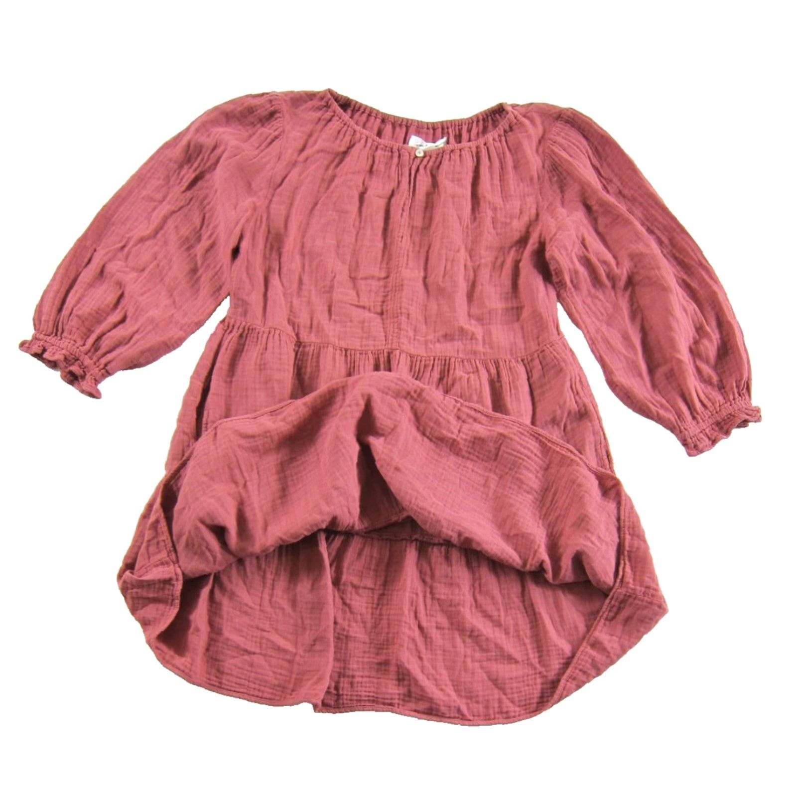 Velvet Velvet Graham & Spencer 100% Cotton Gauze Pink Pocket 3/4 Sleeve Smock Dress XS Shirt Dress Womens Pink Pocket 3/4 Sleeve Velvet Graham & Spencer Size XS / US 0-2 / IT 36-38 - 4 Thumbnail