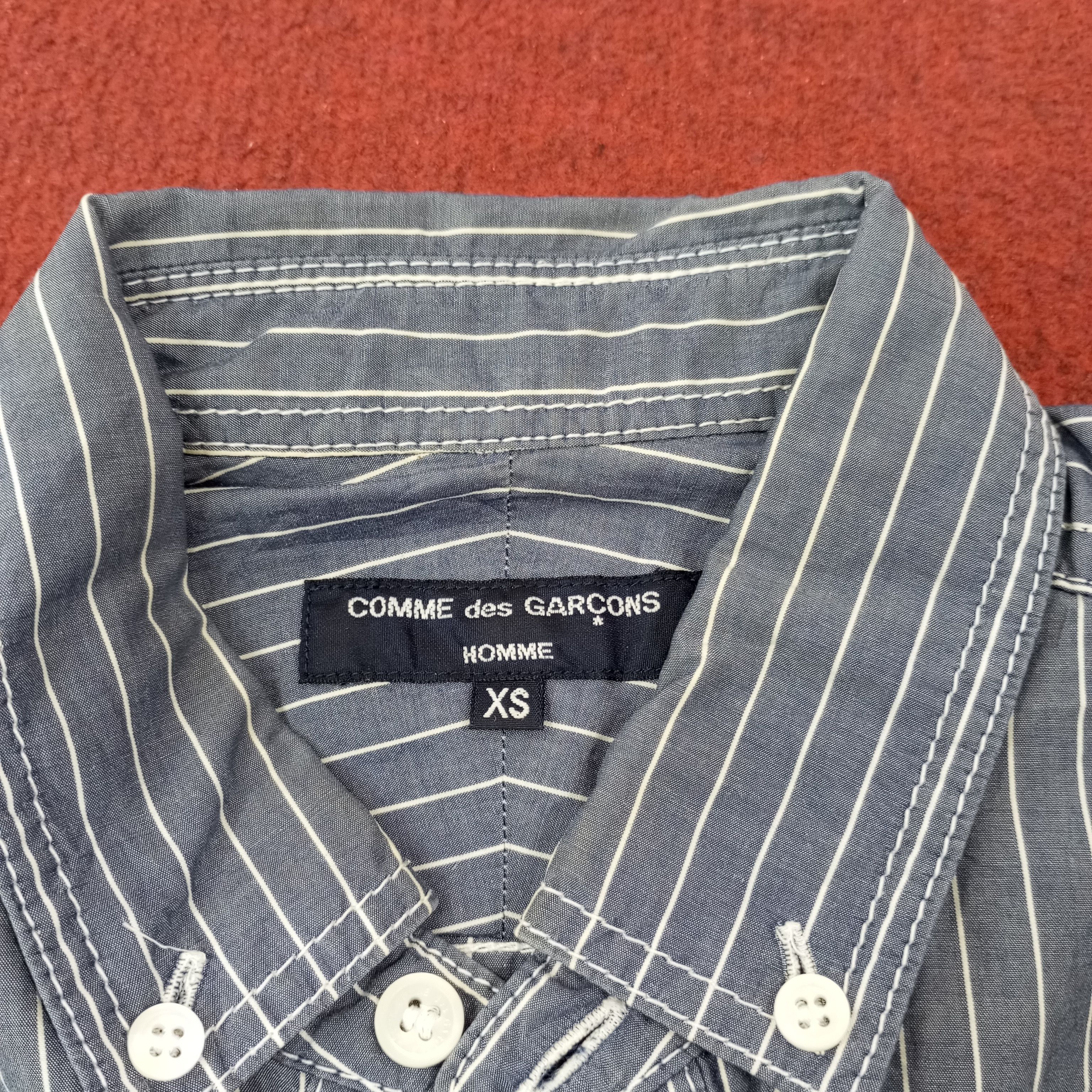 Comme des Garcons × Japanese Brand × Vintage Comme Des Garcons Homme Casual Shirt C219N51 Size US XS / EU 42 / 0 - 5 Thumbnail