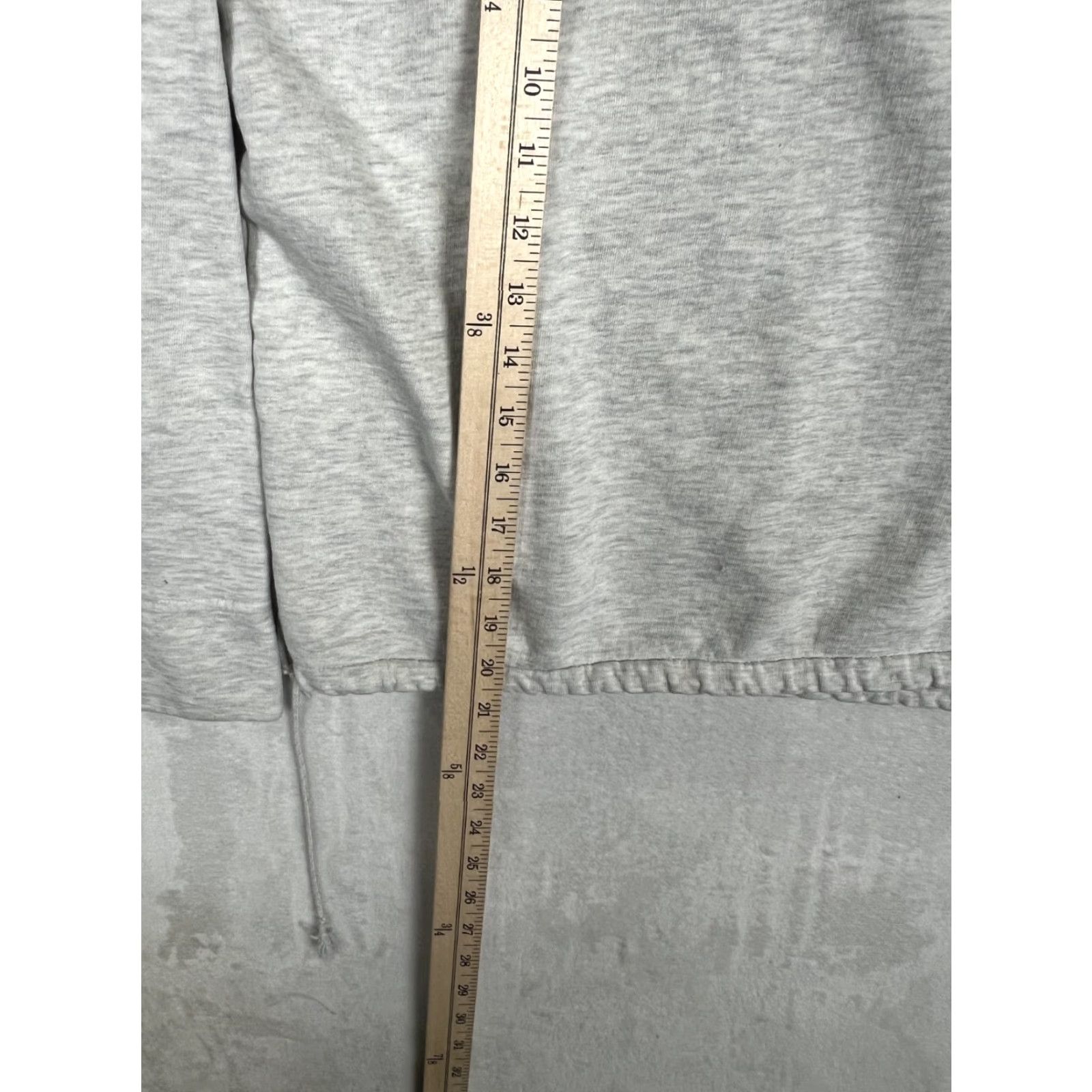 Nike VINTAGE Nike Women's Pullover Hoodie L Gray Fighter 90s Logo Hooded Oversized Regular Winter Spring Fall Gym & Training Women Size L / US 10 / IT 46 - 6 Thumbnail