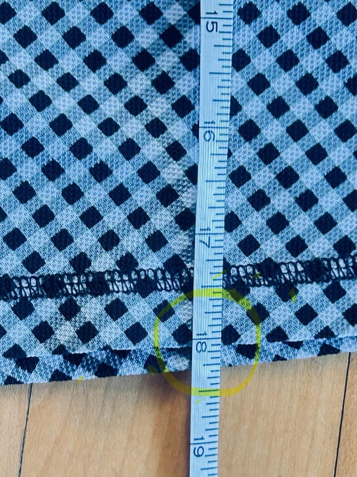 Other T By Talbots XL Plaid Black White Check Skirt Skort Shorts Size 40" / US 18 - 7 Thumbnail
