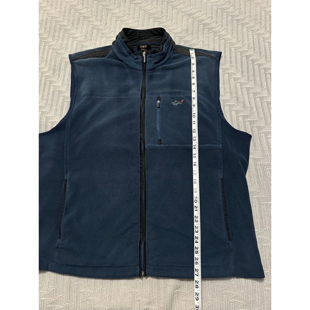 Greg Norman Greg Norman blue fleece vest size XL Size US XL / EU 56 / 4 - 6 Thumbnail