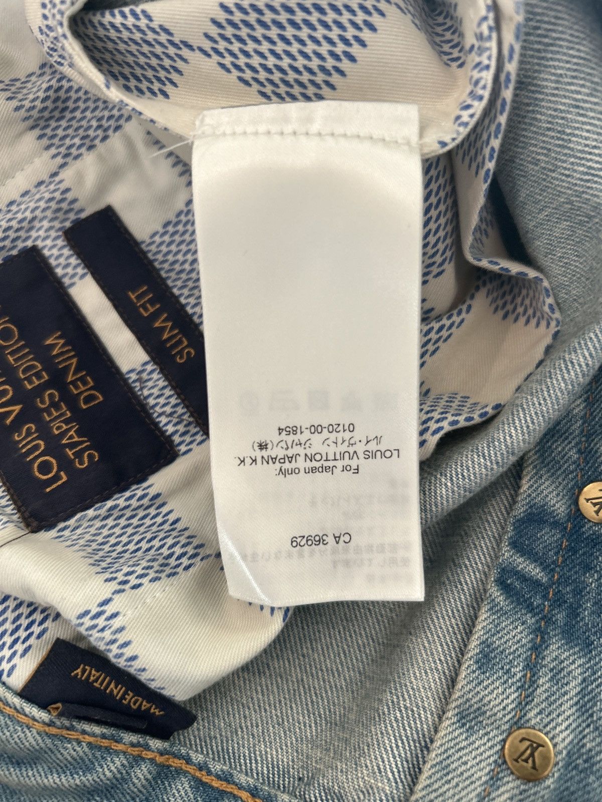 Louis Vuitton Slim Fit Denim Pants Size US 36 / EU 52 - 11 Thumbnail