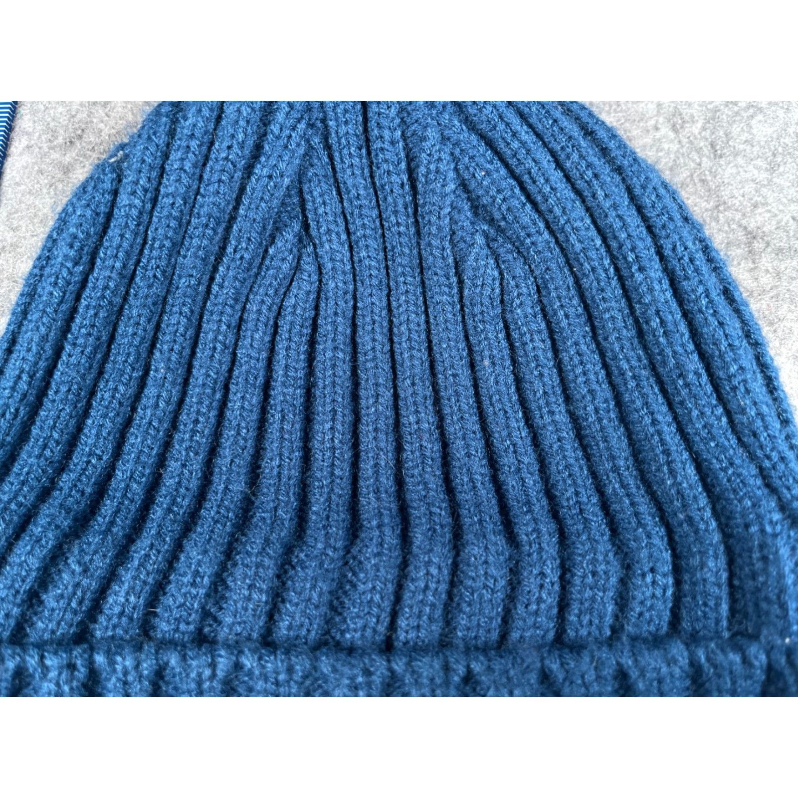 Vintage Elevate Beanie Toque Adult One Size Blue Knit Acrylic Poly Lined Hat Mens Beanie Outdoor Ski 90s Theme Size ONE SIZE - 3 Thumbnail