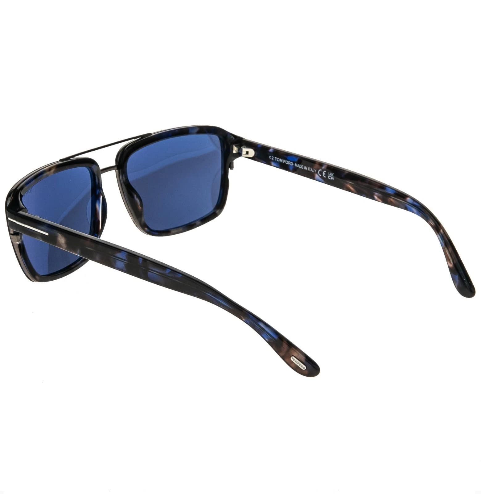 Tom Ford TOM FORD ANDERS TF780 780 Blue Unisex Sunglass FT0780 55V Size ONE SIZE - 7 Thumbnail