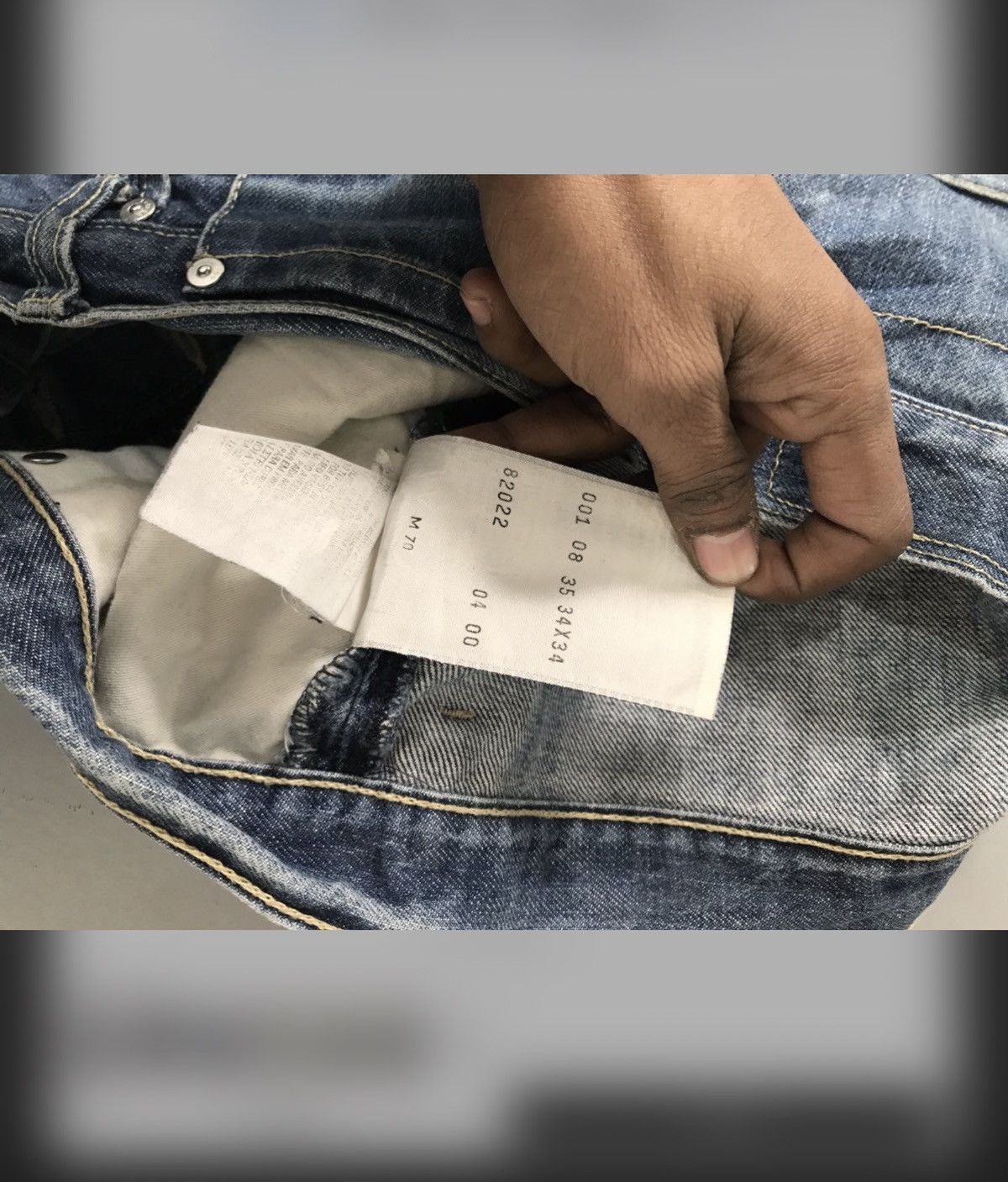 Levi's Vintage Levi’s engineer jeans denim Size US 34 / EU 50 - 5 Thumbnail