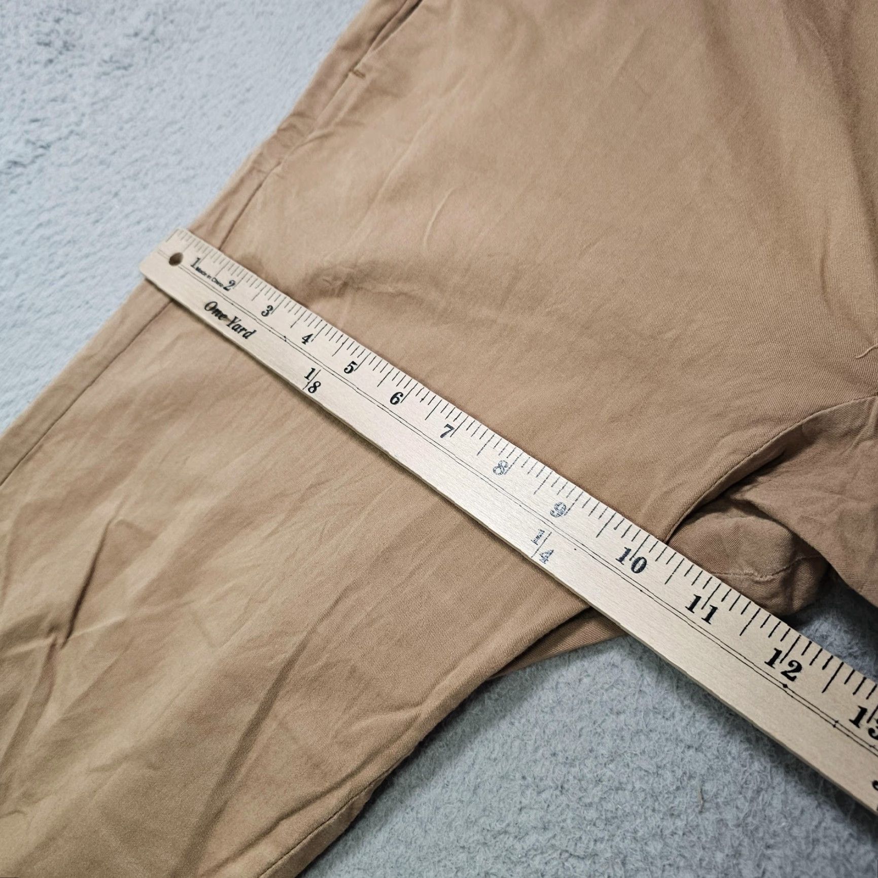 Bonobos Bonobos Pants Mens Small Khaki Beige Drawstring Elastic Waist Chino Casual Size US 29 - 5 Thumbnail