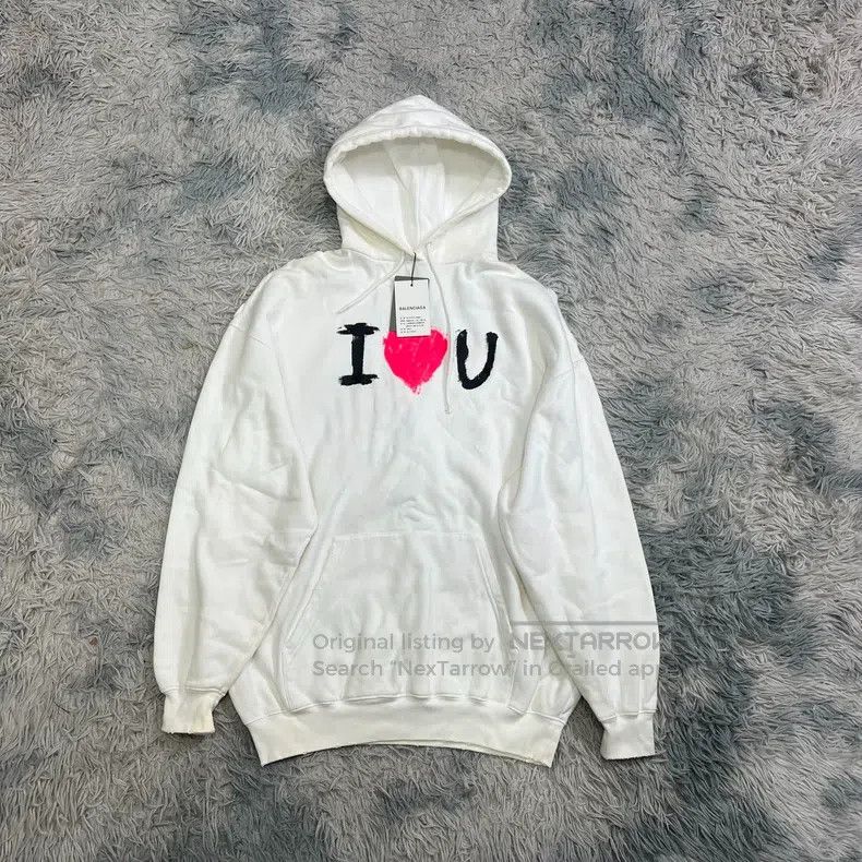 Balenciaga Balenciaga Distressed Sweatshirt Size XS Size US XS / EU 42 / 0 - 6 Thumbnail