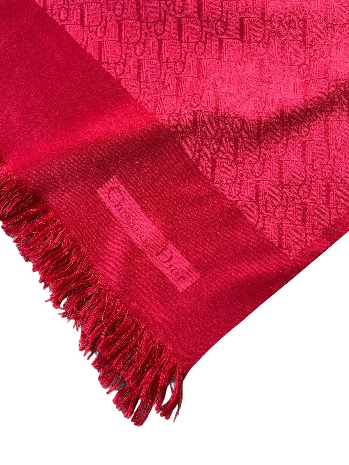 Christian Dior Monsieur Vintage Christian Dior Silk Monogram Muffler Scarves Size ONE SIZE - 13 Thumbnail