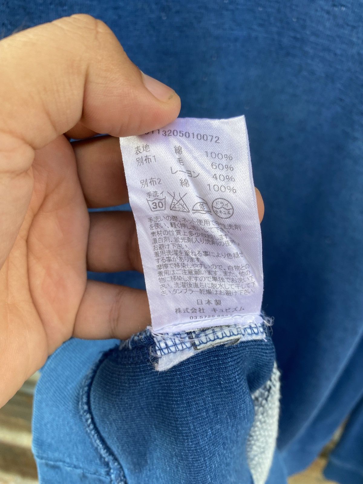 Visvim Visvim Artisan Pollock Crewneck Longsleeve Indigo Size US XL / EU 56 / 4 - 11 Thumbnail
