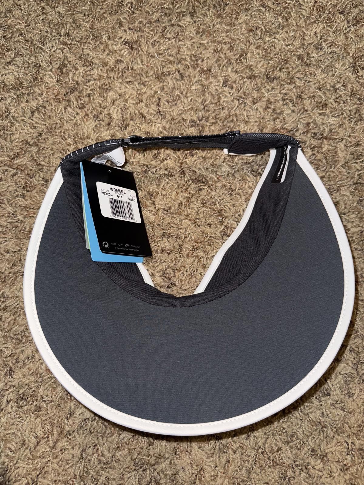 Nike Nike Women’s Zebra Print Big Bill 2.0 Golf Visor Sample Size ONE SIZE - 7 Thumbnail