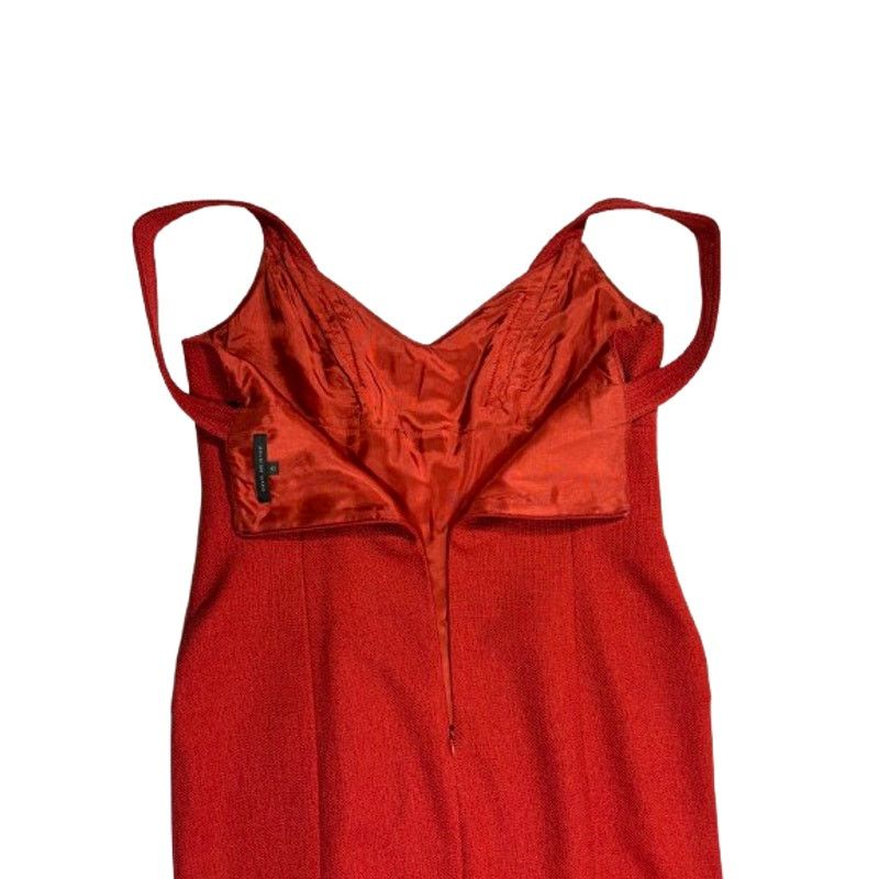 Meister David Meister Red Sleeveless Dress Size 6 Knee Length Size M / US 6-8 / IT 42-44 - 8 Thumbnail