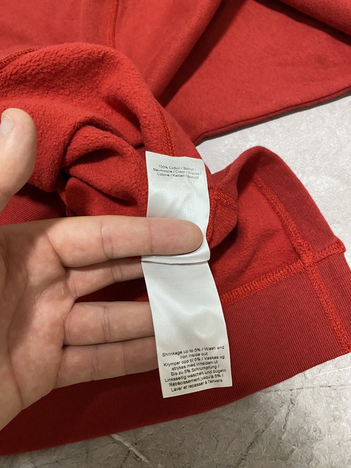 Ganni Rare Ganni Oversized Sleeve Sweashirt Made in Portugal Red Size XS / US 0-2 / IT 36-38 - 13 Thumbnail