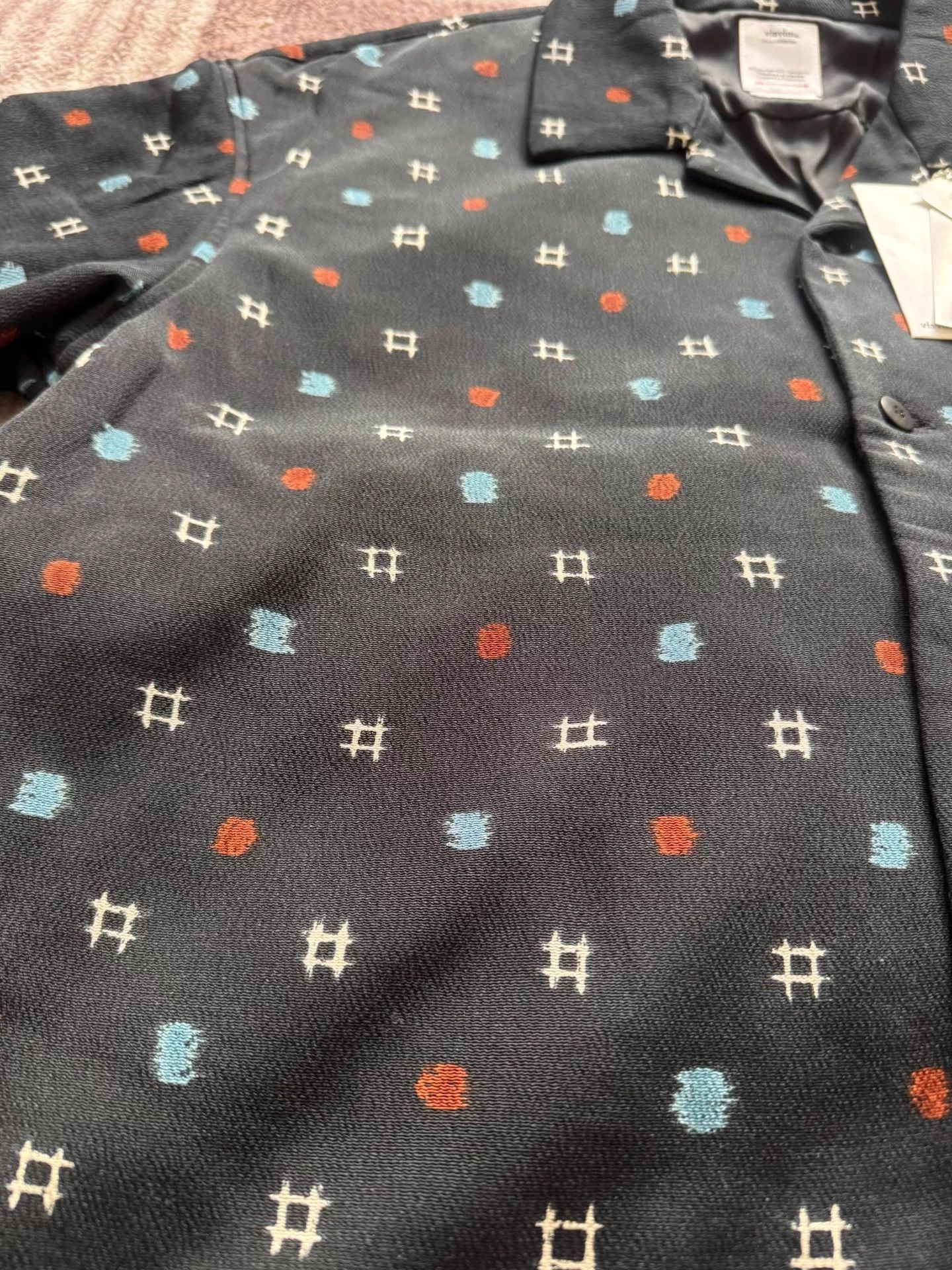 Visvim VISVIM 25SS WALLIS S/S Shirt MAWATA Silk Black O/S Size US S / EU 44-46 / 1 - 2 Thumbnail