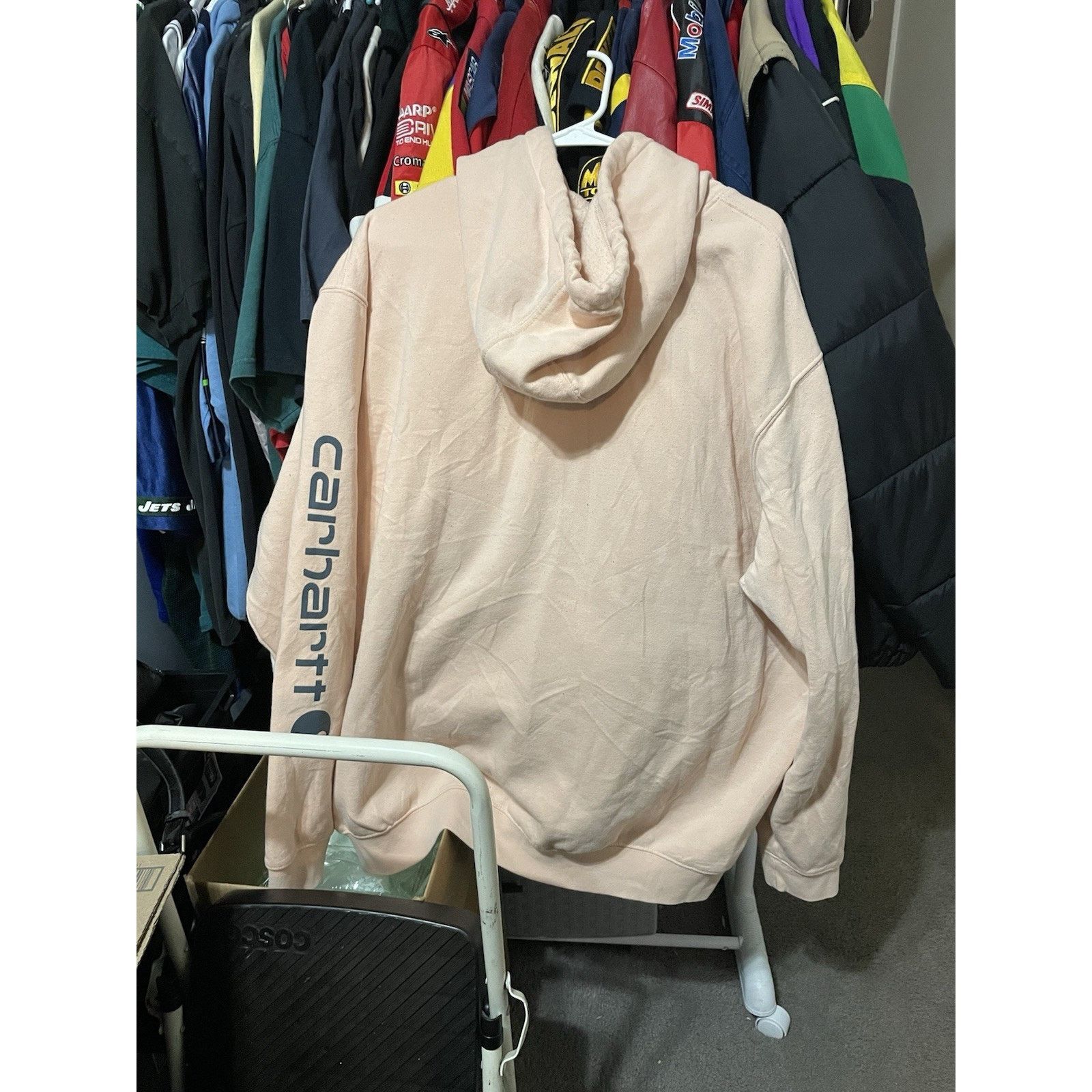 Carhartt Size 2XL-Carhartt Sweater Outdoor Hoodie Workwear Pink Men's Size US XXL / EU 58 / 5 - 2 Thumbnail