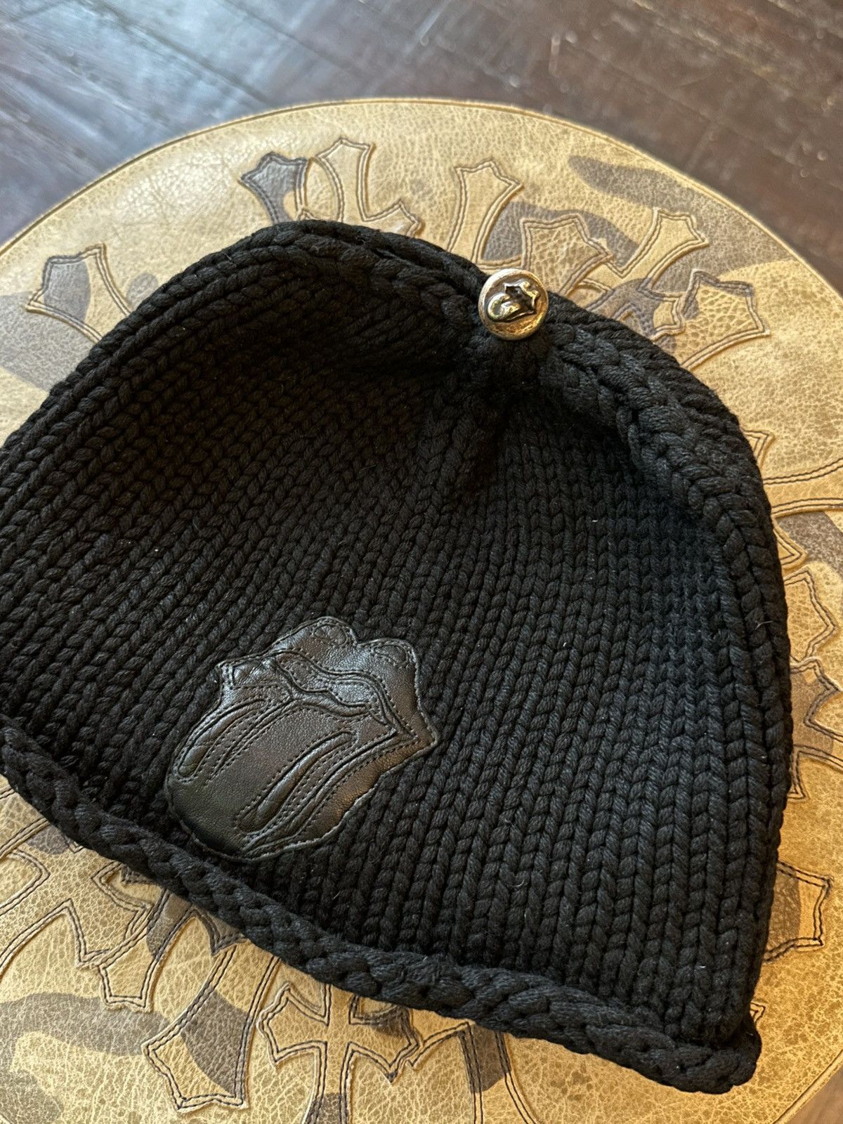 Chrome Hearts CHROME HEARTS ROLLING STONES VINTAGE BEANIE Size ONE SIZE - 1 Thumbnail