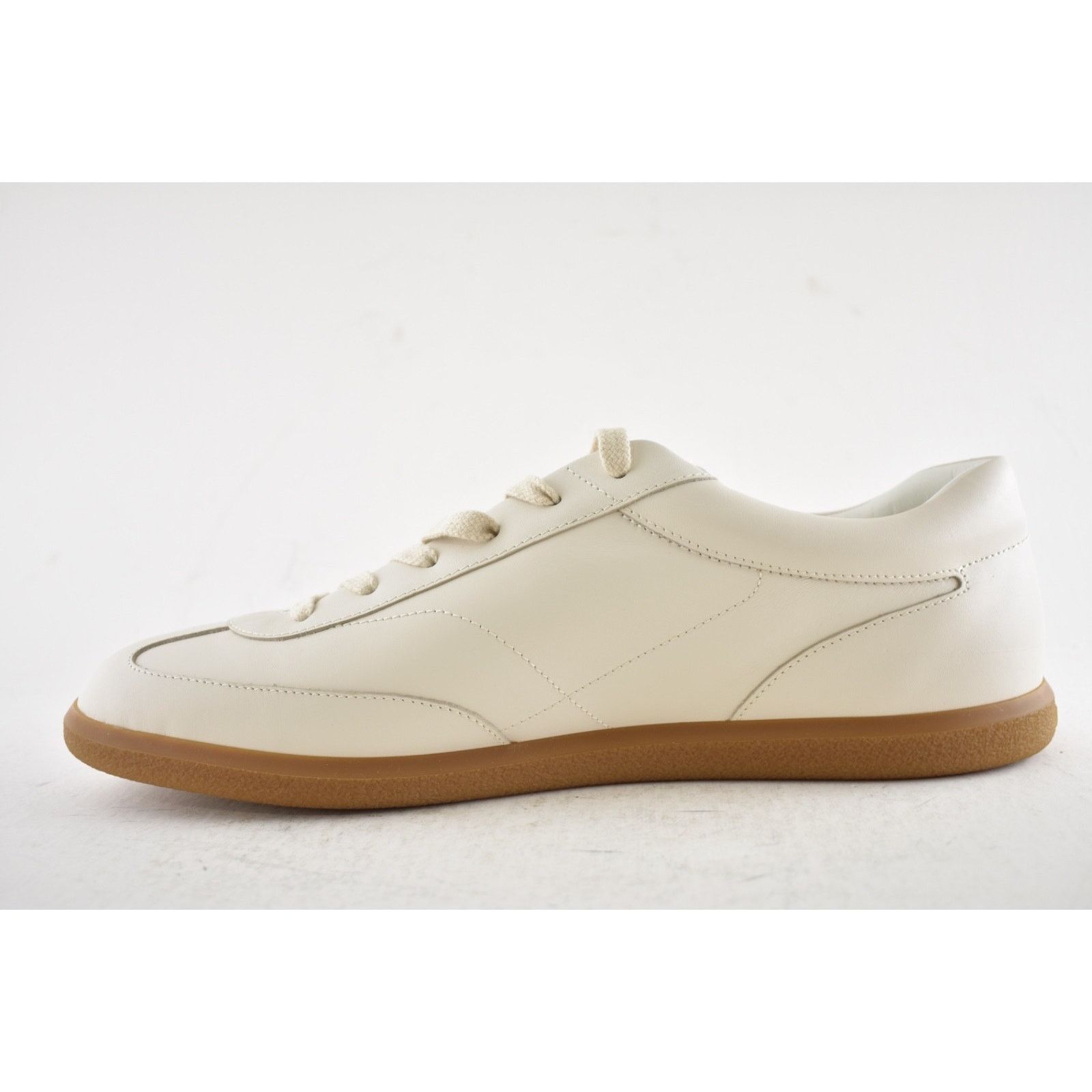 Fendi Fendi Light Bianco Ice White Leather Low Top Sneakers US 12 Size US 12 / EU 45 - 14 Thumbnail