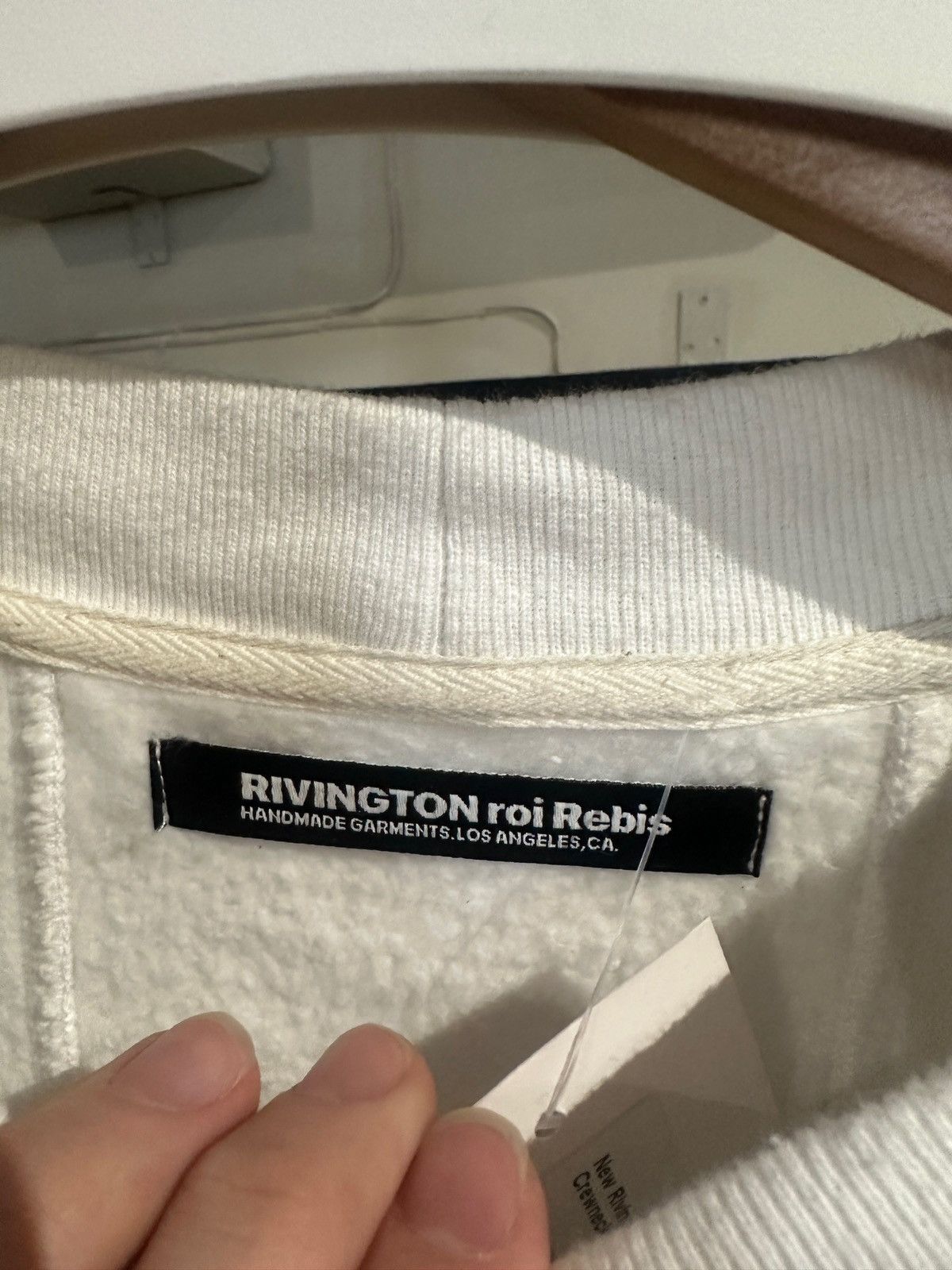 Other Rivington Roi Rebis White Crewneck Size 2 Size US M / EU 48-50 / 2 - 4 Thumbnail