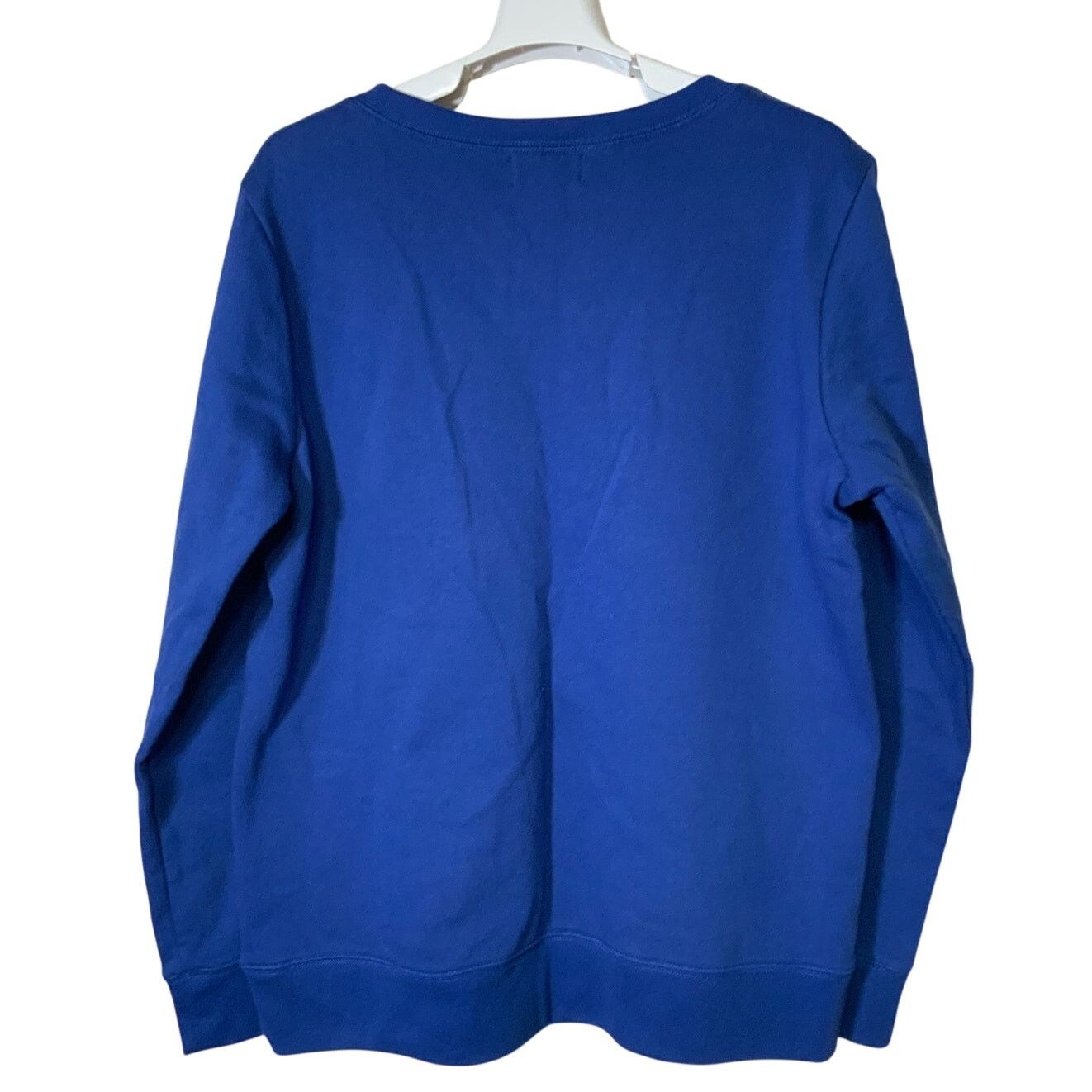 Unknown London IB Diffusion Bird Embroidered Blue Women's Sweater Size L Size L / US 10 / IT 46 - 2 Thumbnail