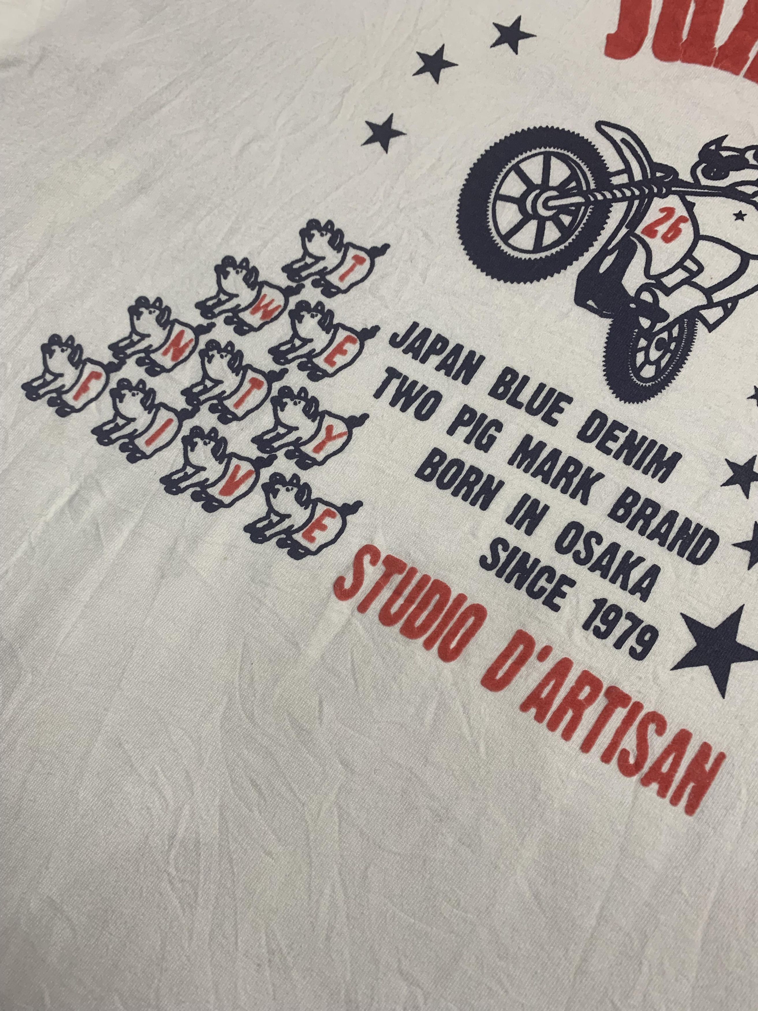 Studio D'Artisan Vintage Studio D'Artisan Japanese brand nice design t-shirt Size US L / EU 52-54 / 3 - 3 Thumbnail