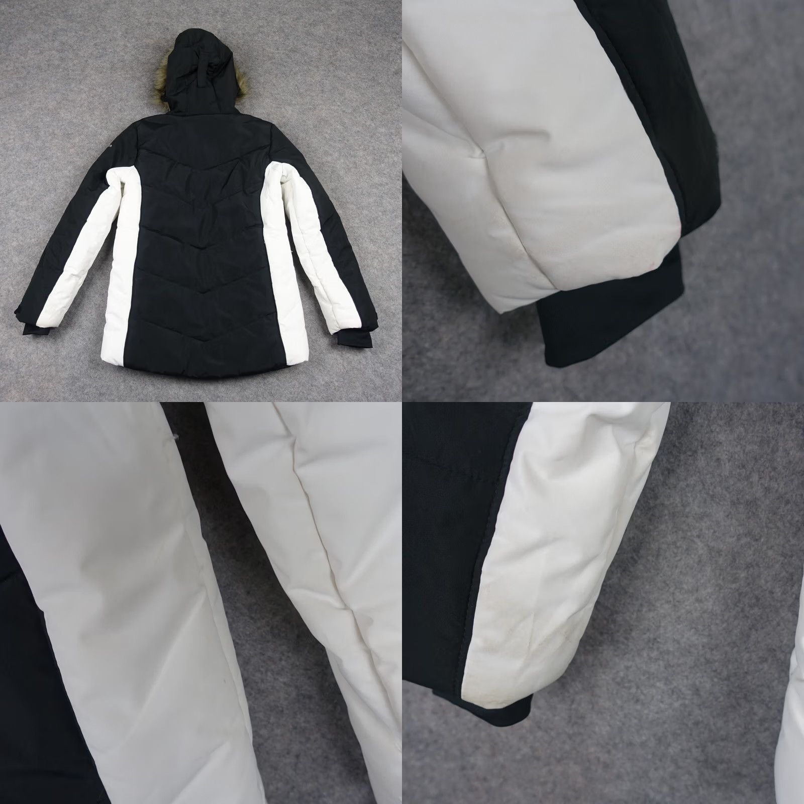 Spyder Spyder Jacket Womens Small Black Coat Faux Fur Hood Trim Snow Winter Parka Puff Coat Jacket Parka Hooded Lined Pockets Womens Size S / US 4 / IT 40 - 8 Thumbnail