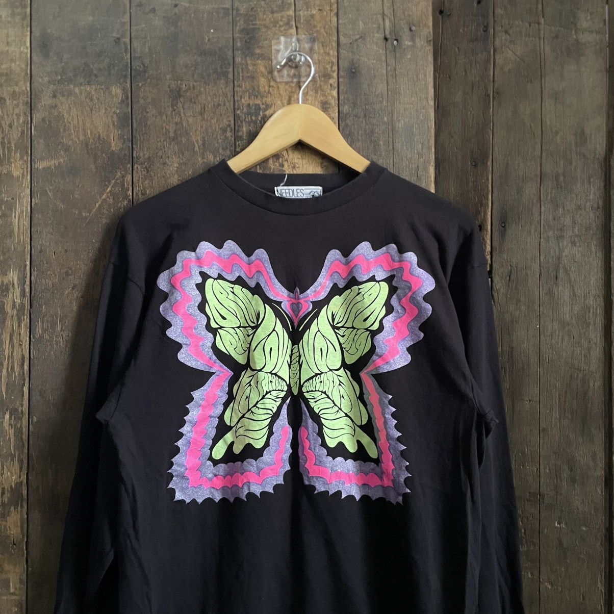 Needles Vintage Needles Sport Butterfly Tee Shirt Size US M / EU 48-50 / 2 - 3 Thumbnail