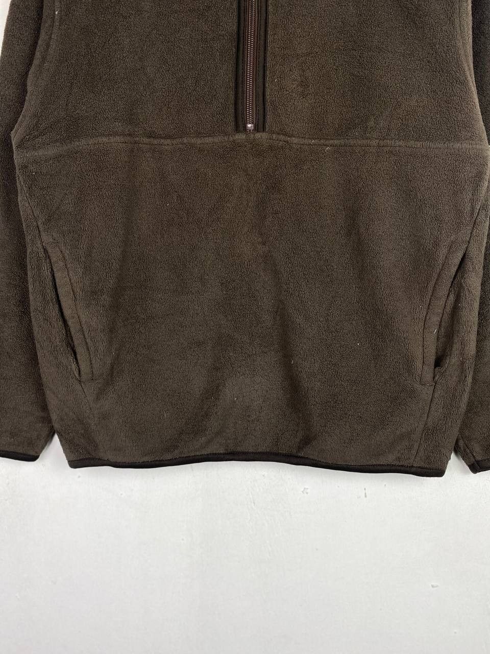 Japanese Brand vintage uniqlo half zipper anorak fleece jacket Size US XS / EU 42 / 0 - 3 Thumbnail