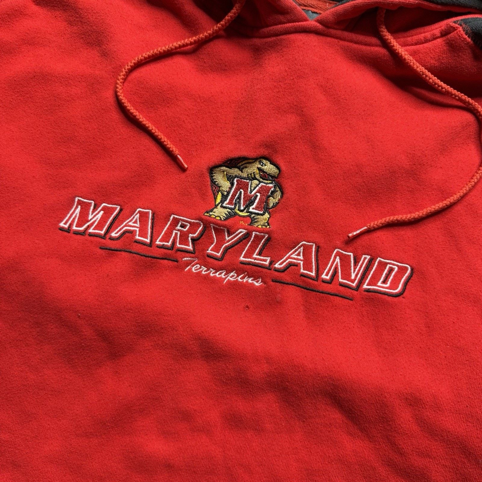 NCAA Vintage 2000s Maryland Terrapins Center Logo Hoodie Medium Size US M / EU 48-50 / 2 - 4 Thumbnail