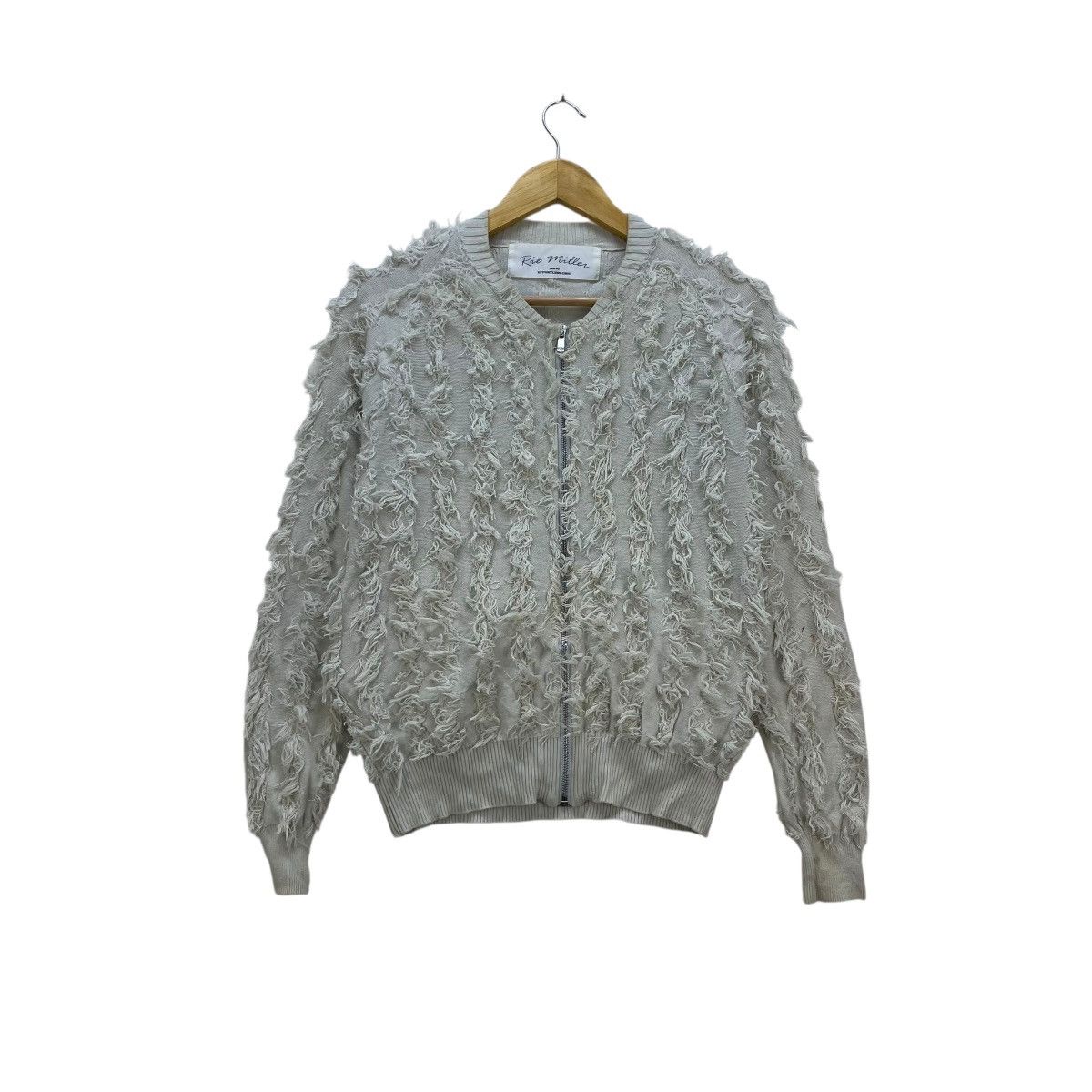 💥Japanese Brand Rie Miller Reconstructed Zip Up Jacket