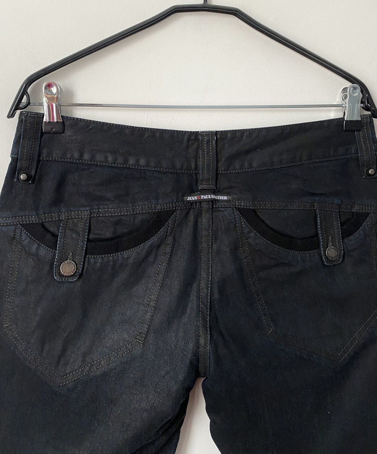 Jean Paul Gaultier Jean Paul Gaultier Waxed Denim Jeans Size:32 Size US 32 / EU 48 - 7 Thumbnail
