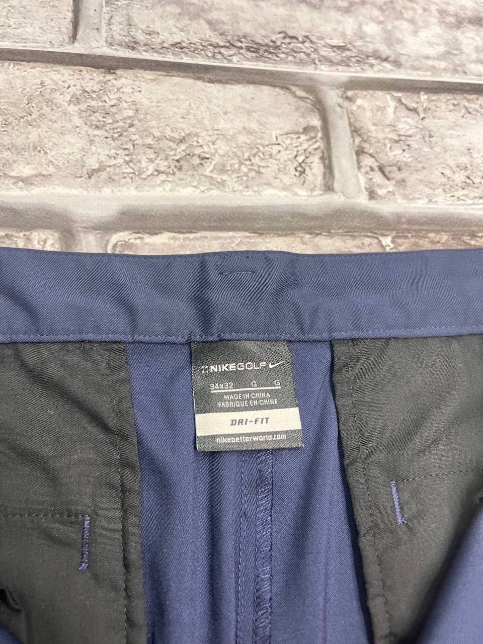 Nike × Vintage Nike Golf vintage black chino track pants Size US 33 - 8 Thumbnail